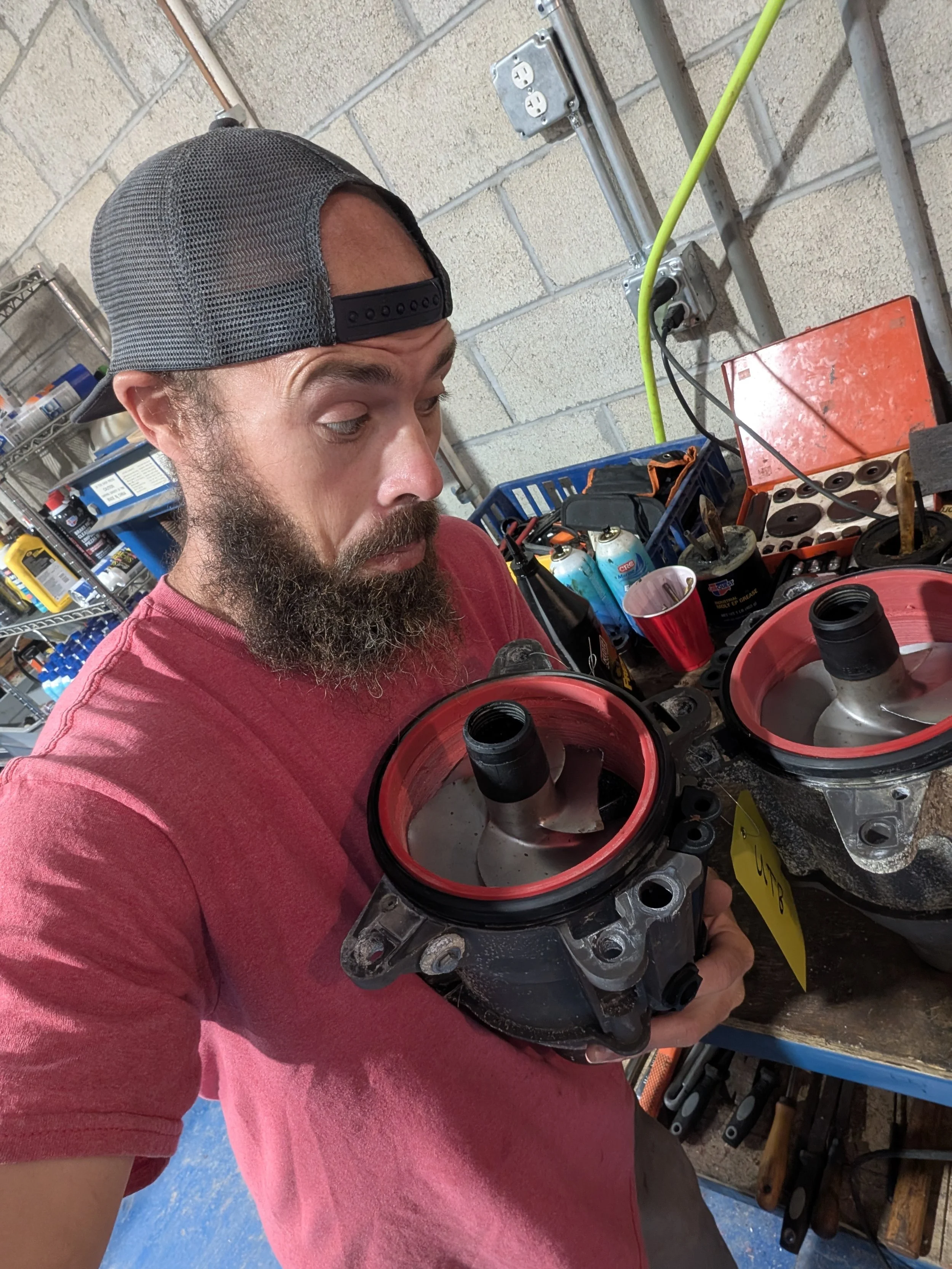 Sea-Doo Jet Pump Rebuild & Wear Ring Service (Mail-In)