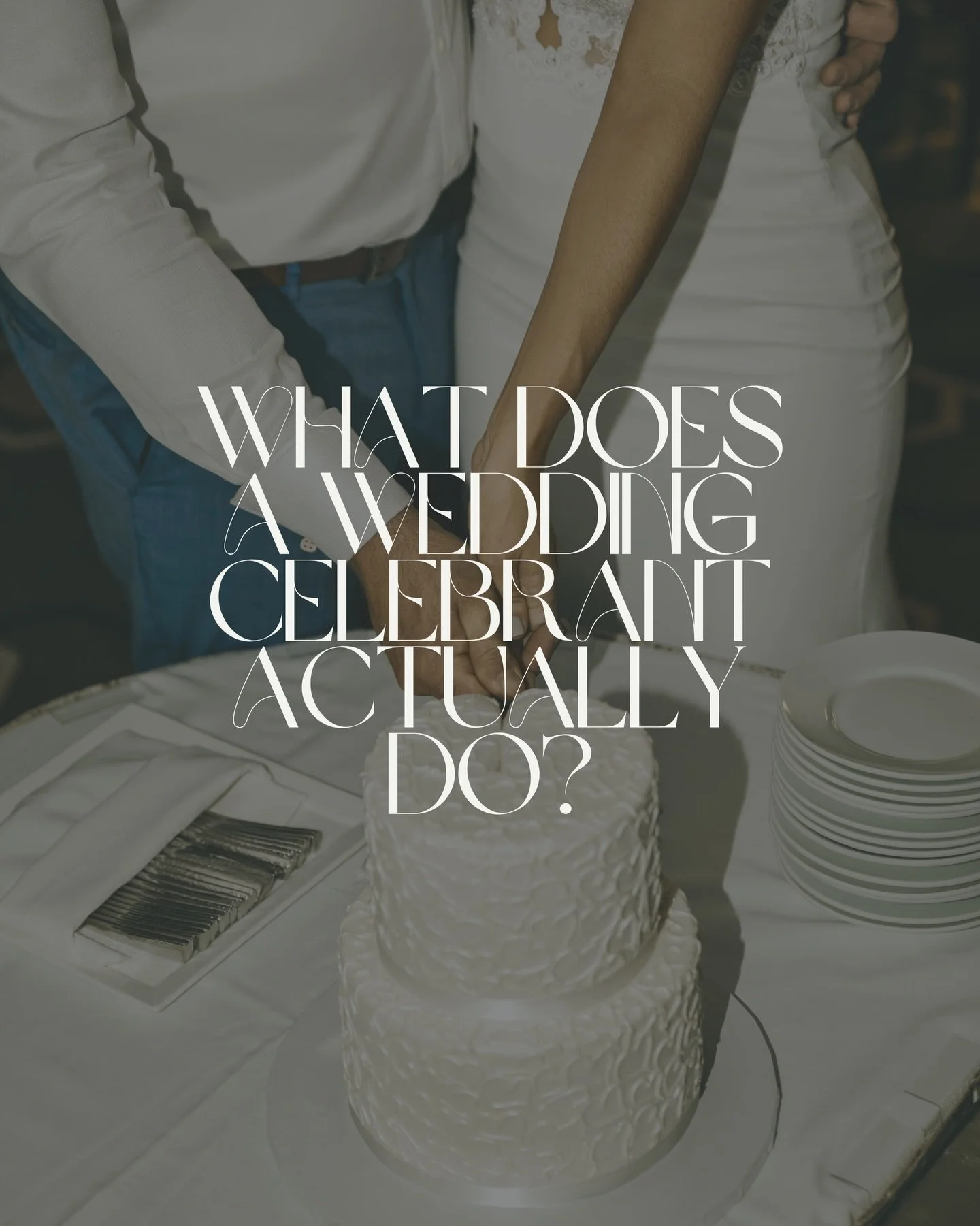 This is a question I&rsquo;m asked all the time, and it&rsquo;s a really good one.

What does a wedding celebrant actually do? 🤔

In short, a celebrant works with you to create and lead a ceremony that feels calm, personal and completely true to you