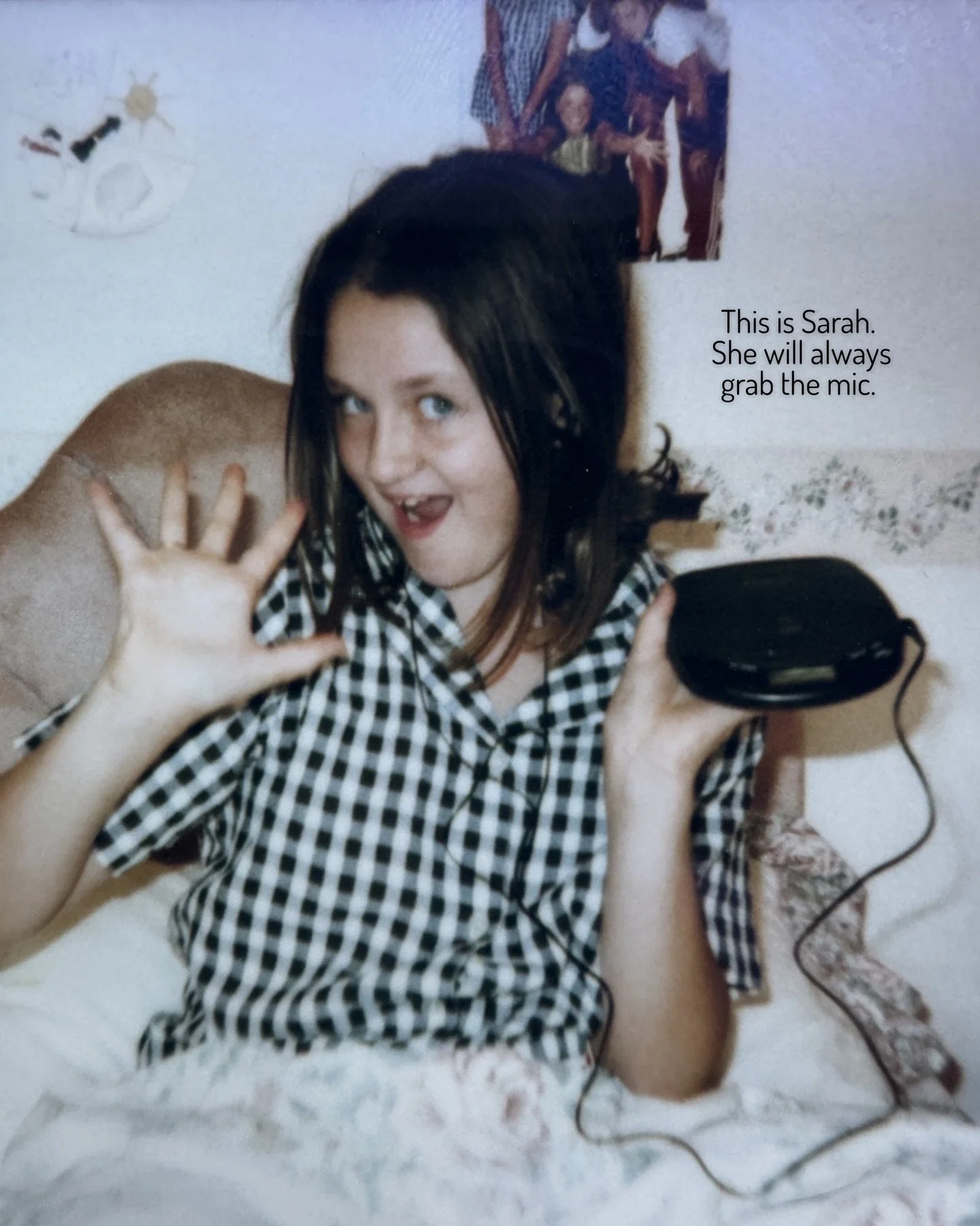 I have seen this baby photo trend everywhere and honestly could not resist!

Looking back, the signs were always there.
The mic grabbing. The storytelling. The big feelings. The &ldquo;right, everyone listen up&rdquo; energy.

There was also a very c