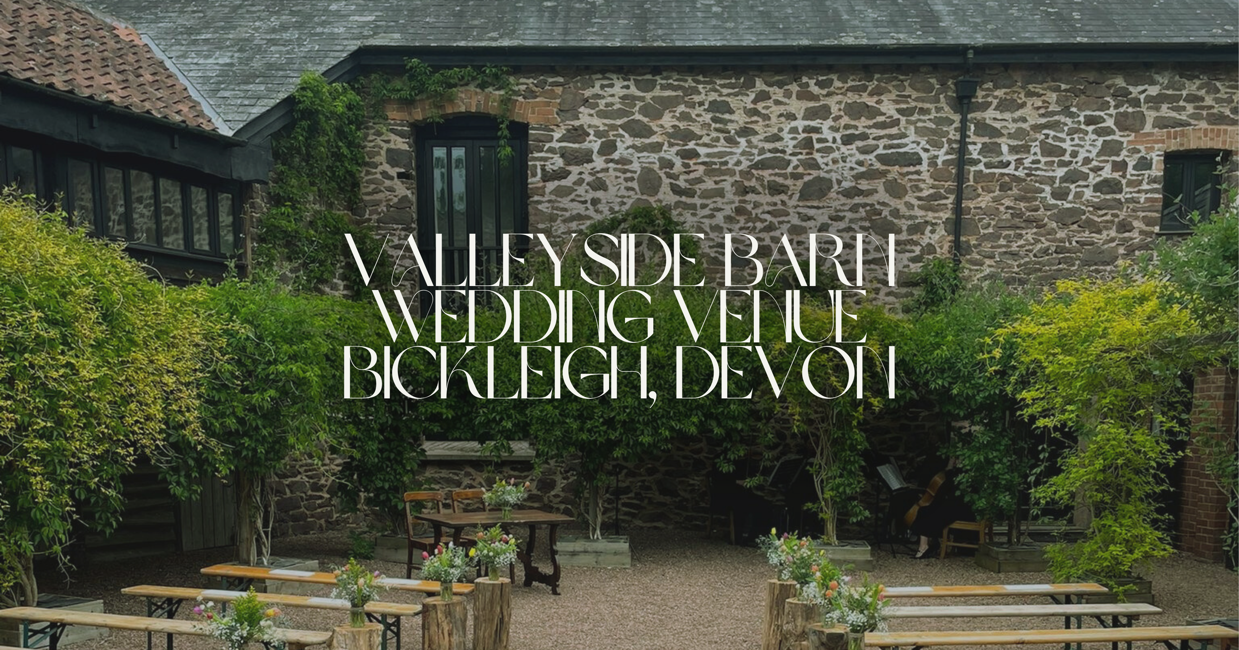 Valleyside Barn Wedding Venue in Devon