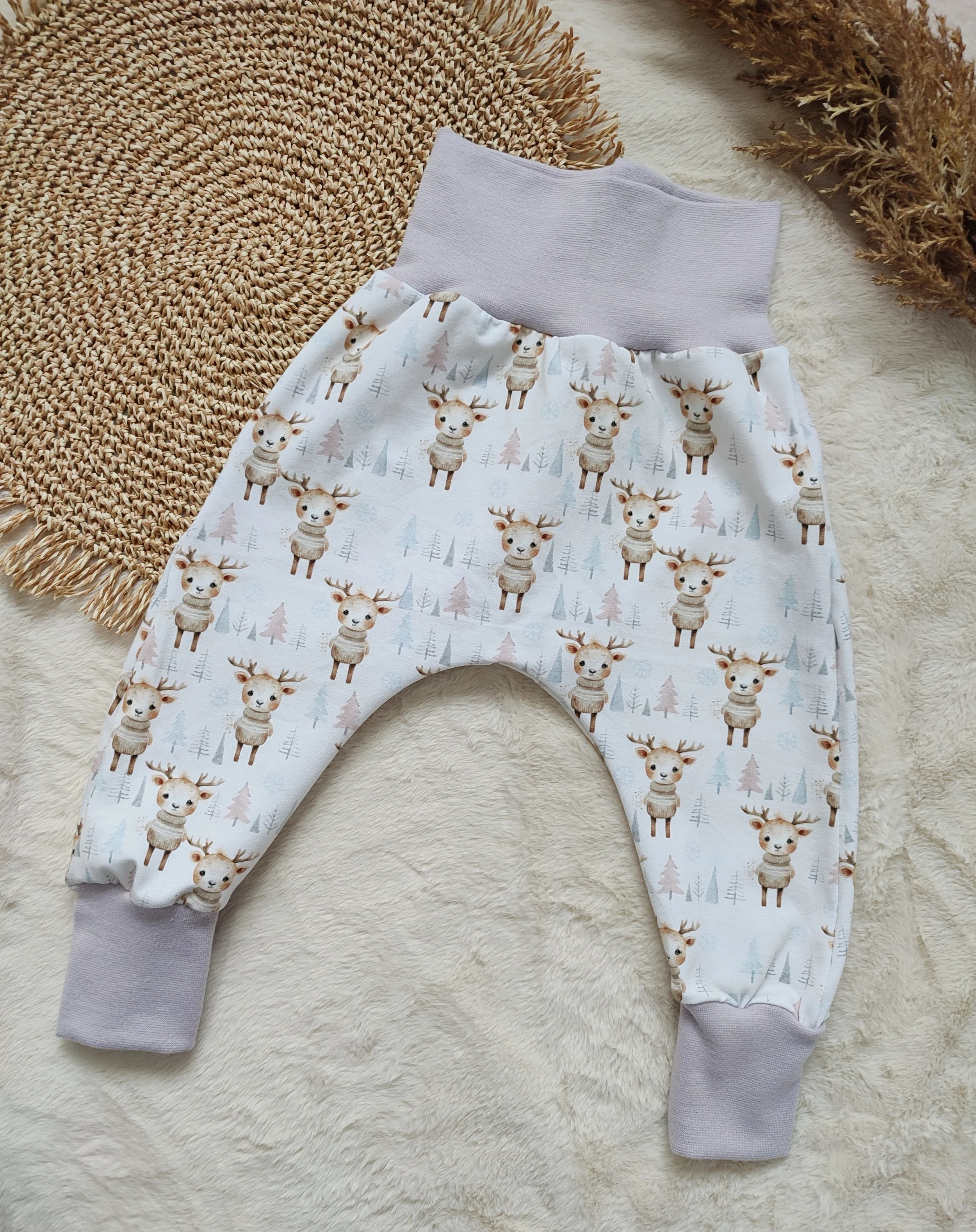 80 | Pumphose Baumwolljersey Rentier