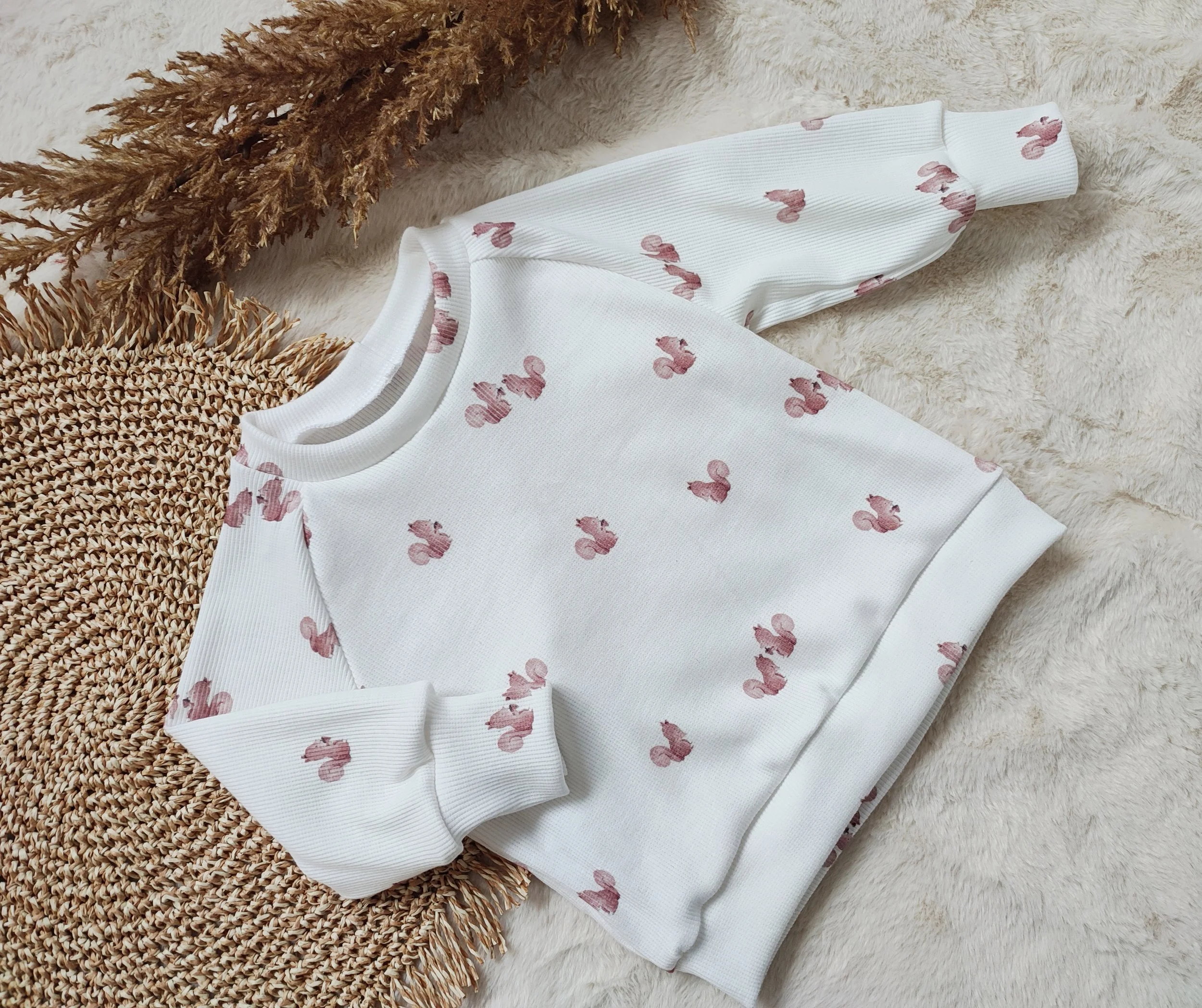 74 | Pullover Rippjersey Eichhörnchen