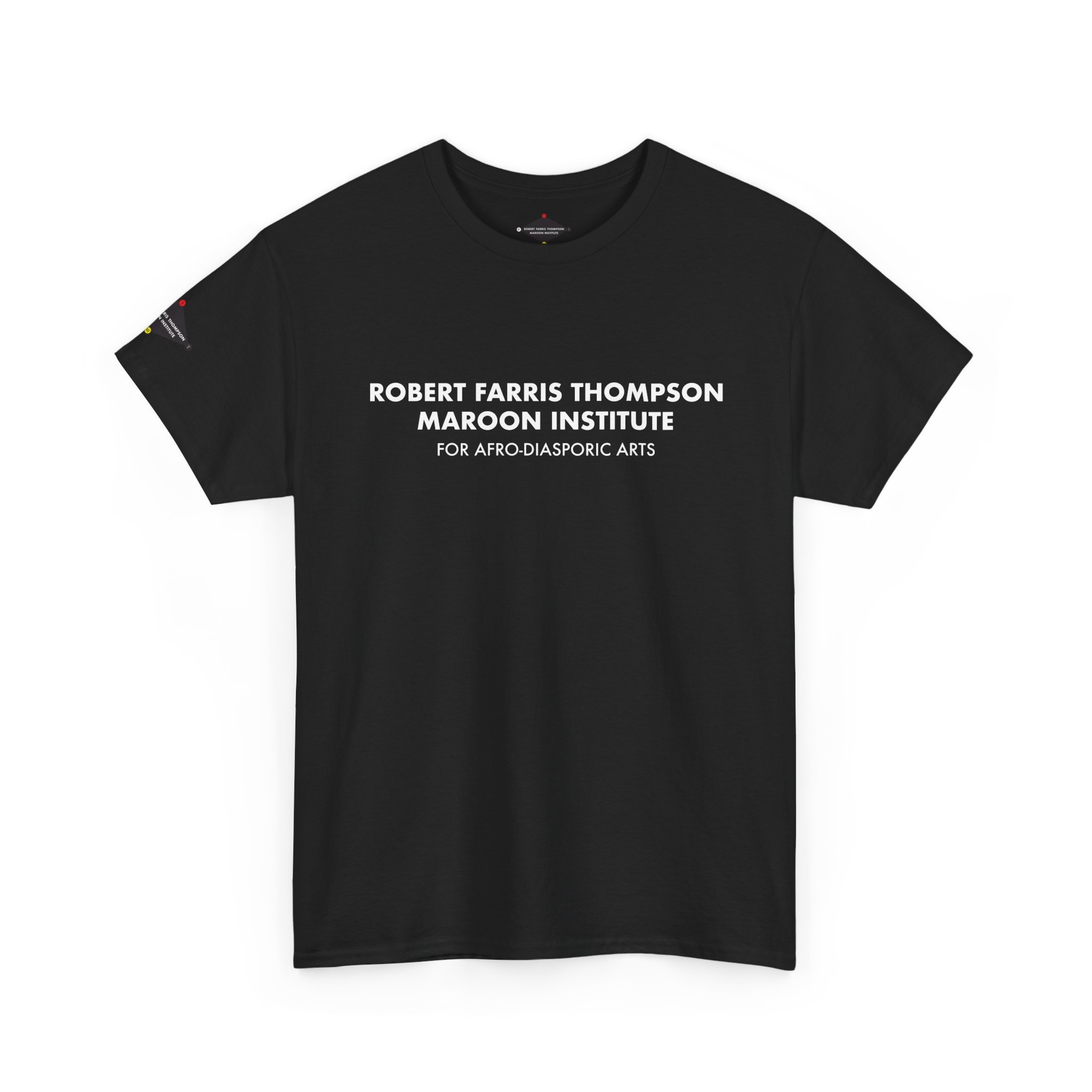 Black RFTMI Dikenka / Kongo Cosmogram / Four Moments of the Sun statement 100% cotton t-shirt