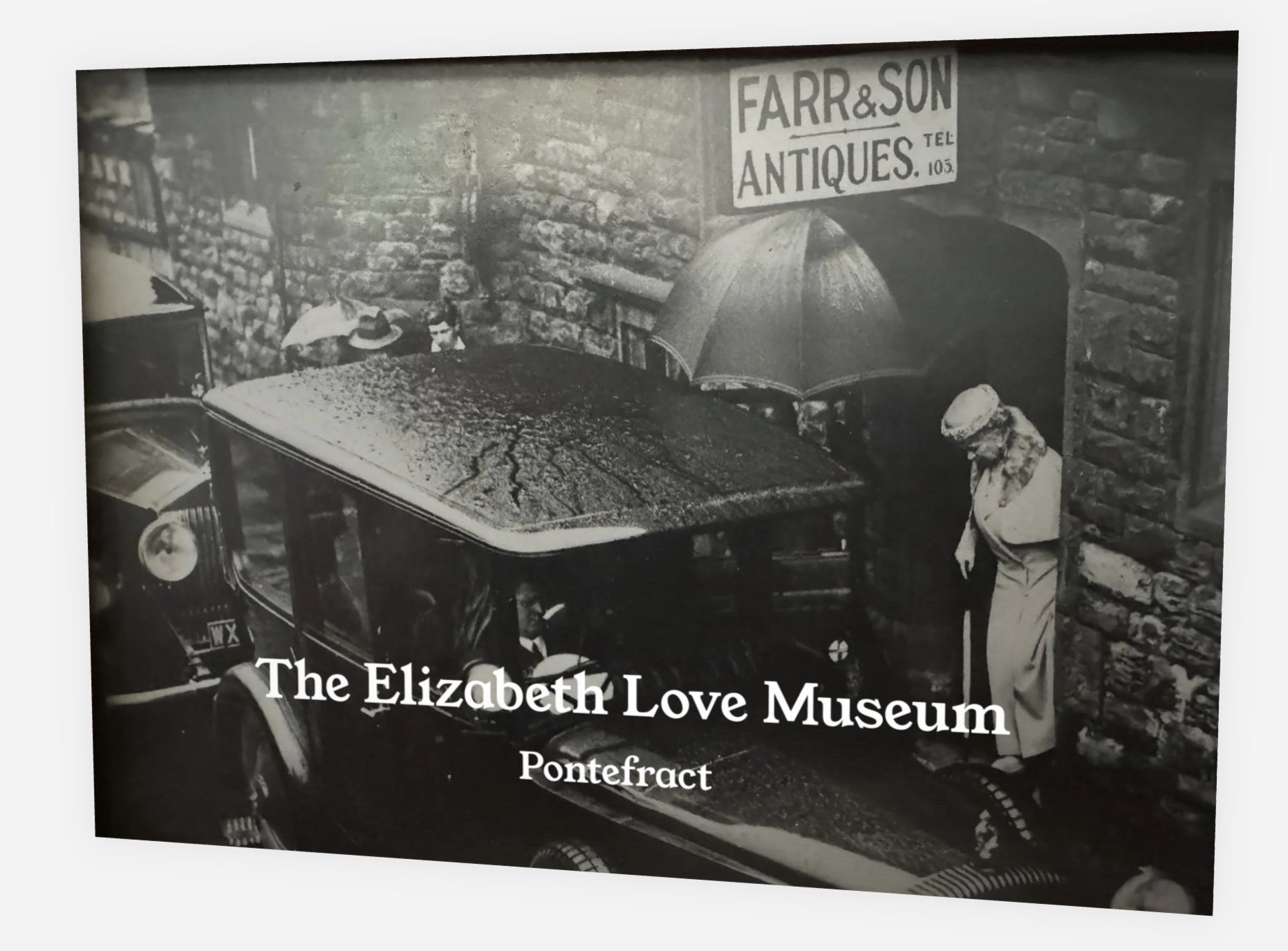 Queen Mary Departure Postcard