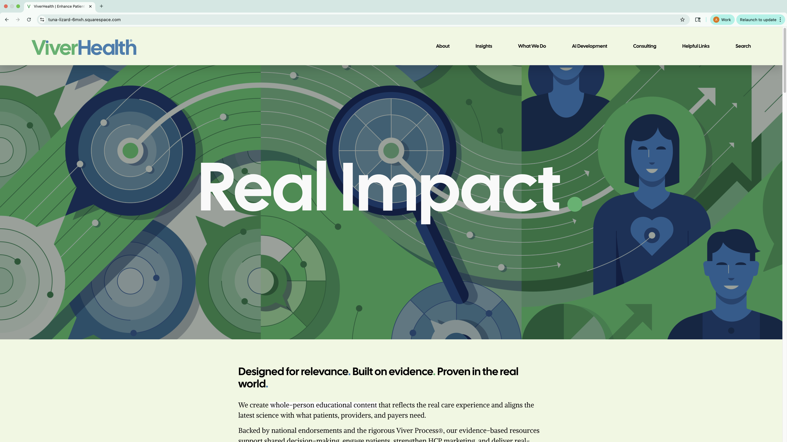 Viver Health Brand Illustrations