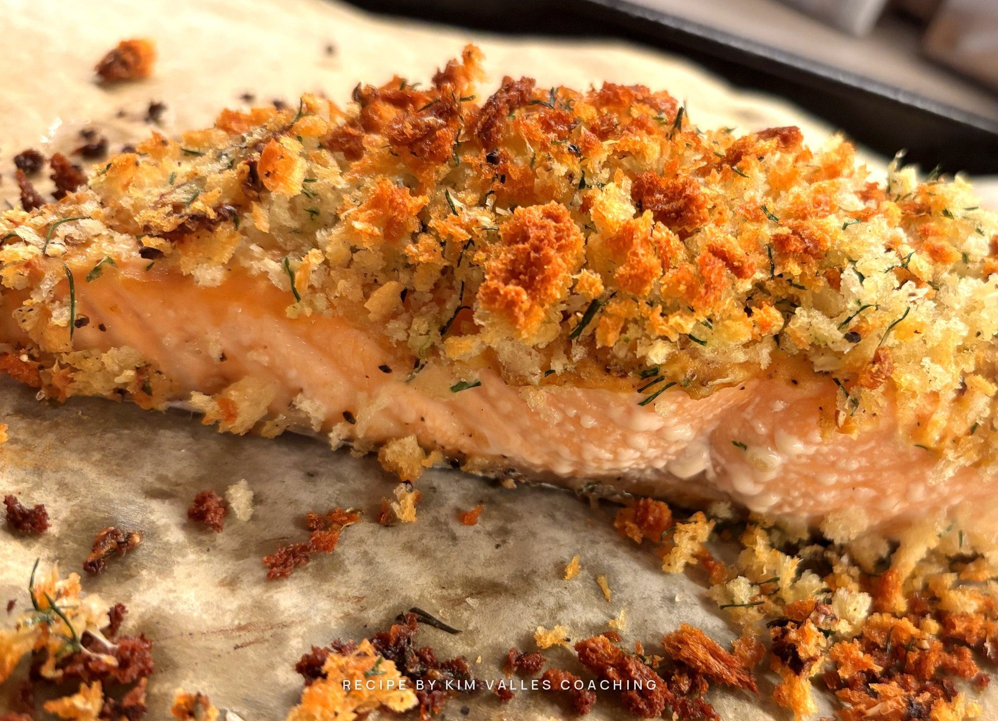 Ina-Inspired Panko-Crusted Salmon with Dill 