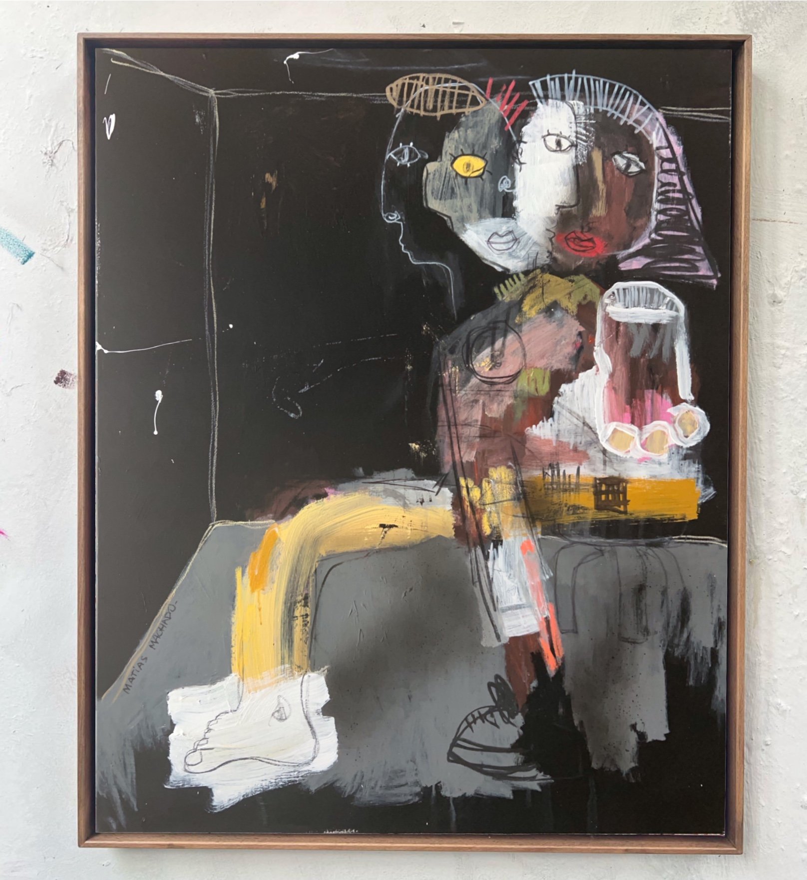 matias-machado-contemporary-paintings-picasso-artwork-invest-mixed-media-original