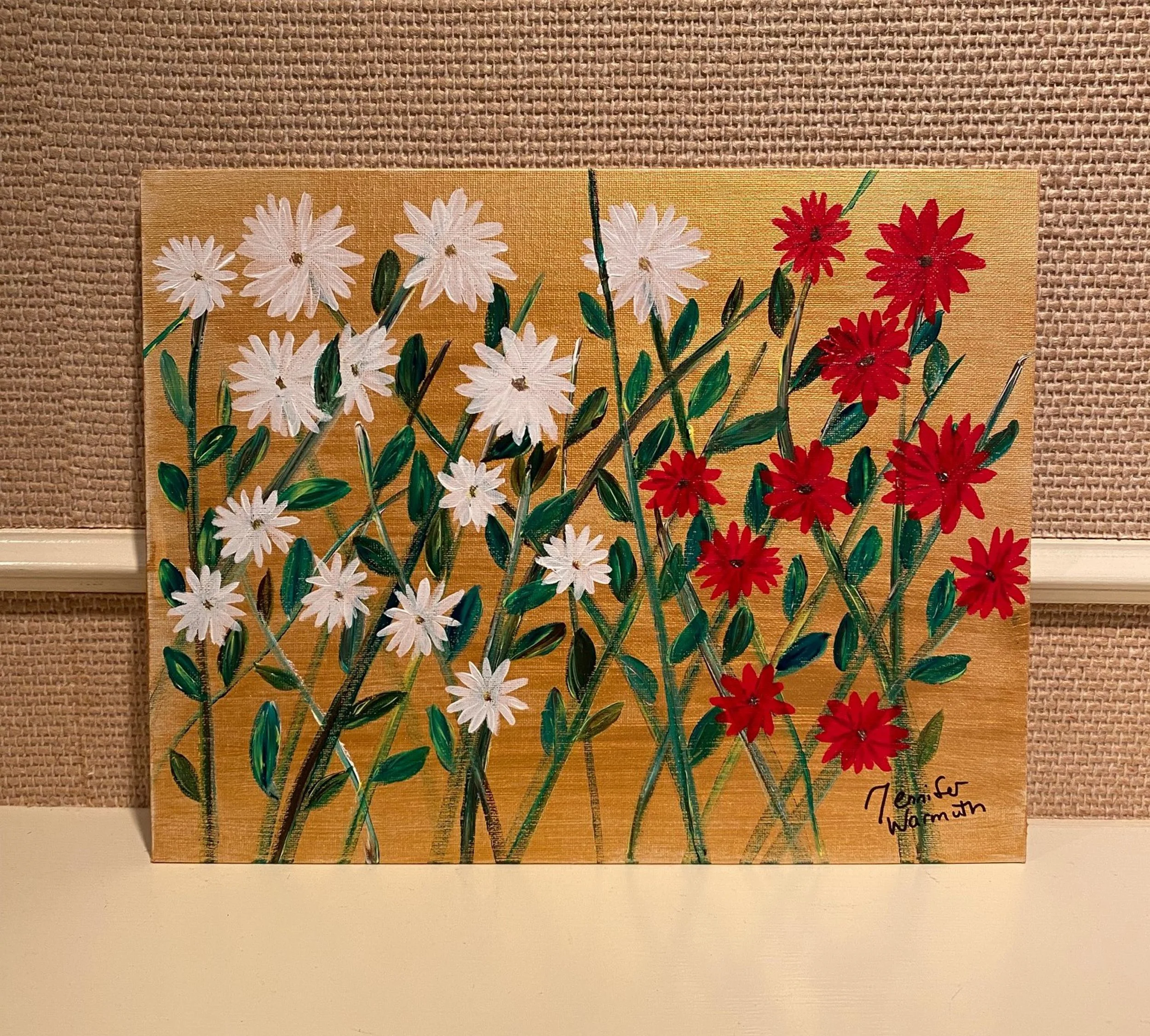 Beautiful, Original Floral Painting