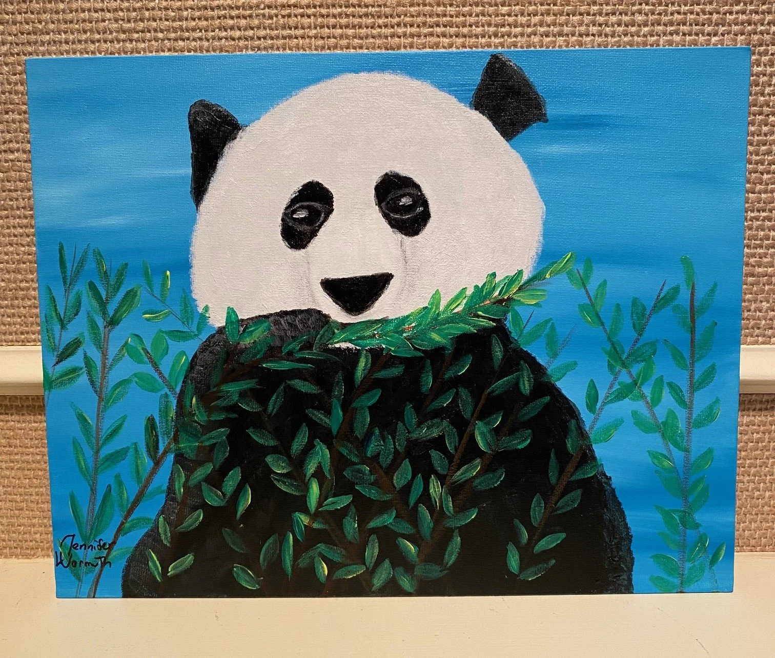 Beautiful Panda Painting