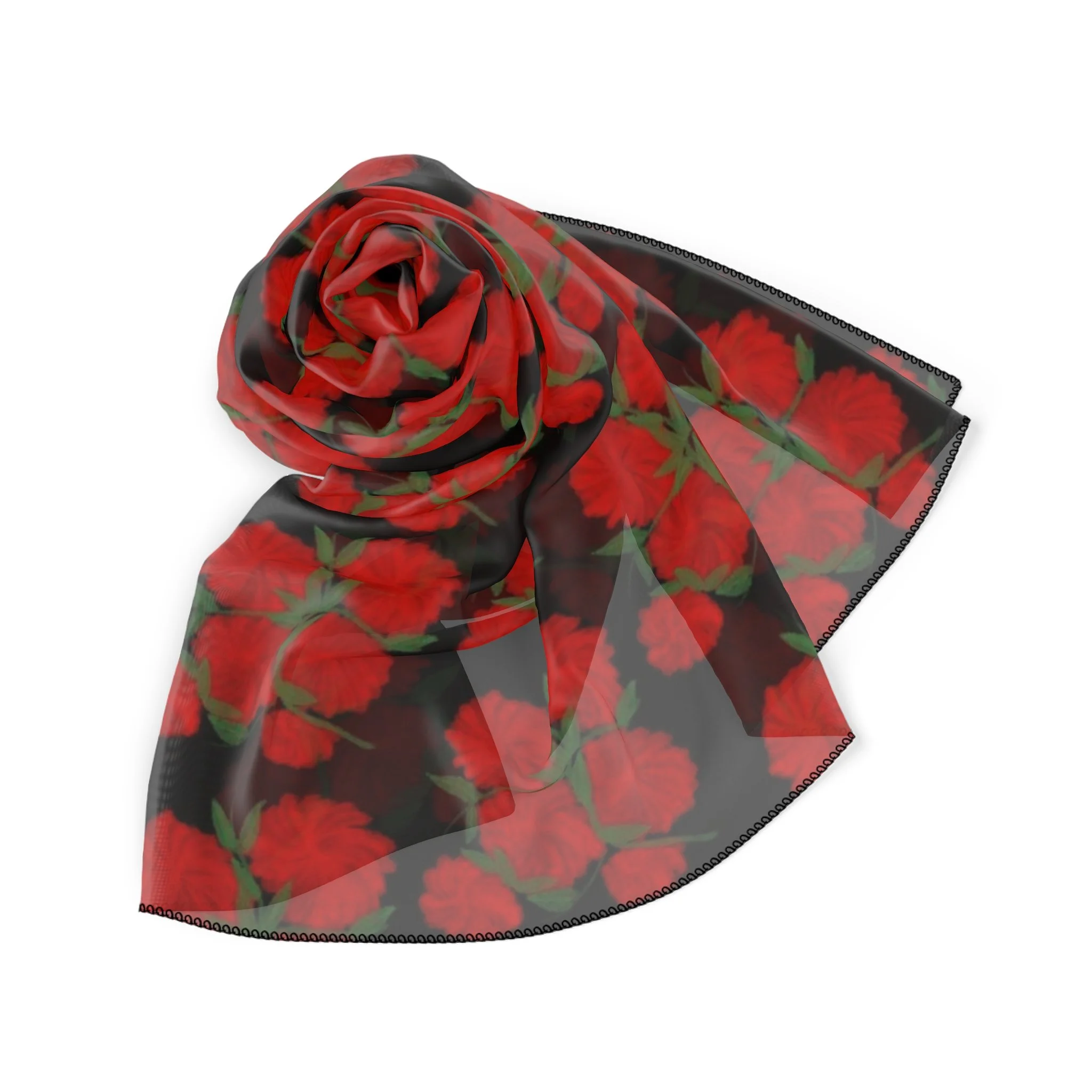 Pretty Red Flower Scarf Folded.jpg