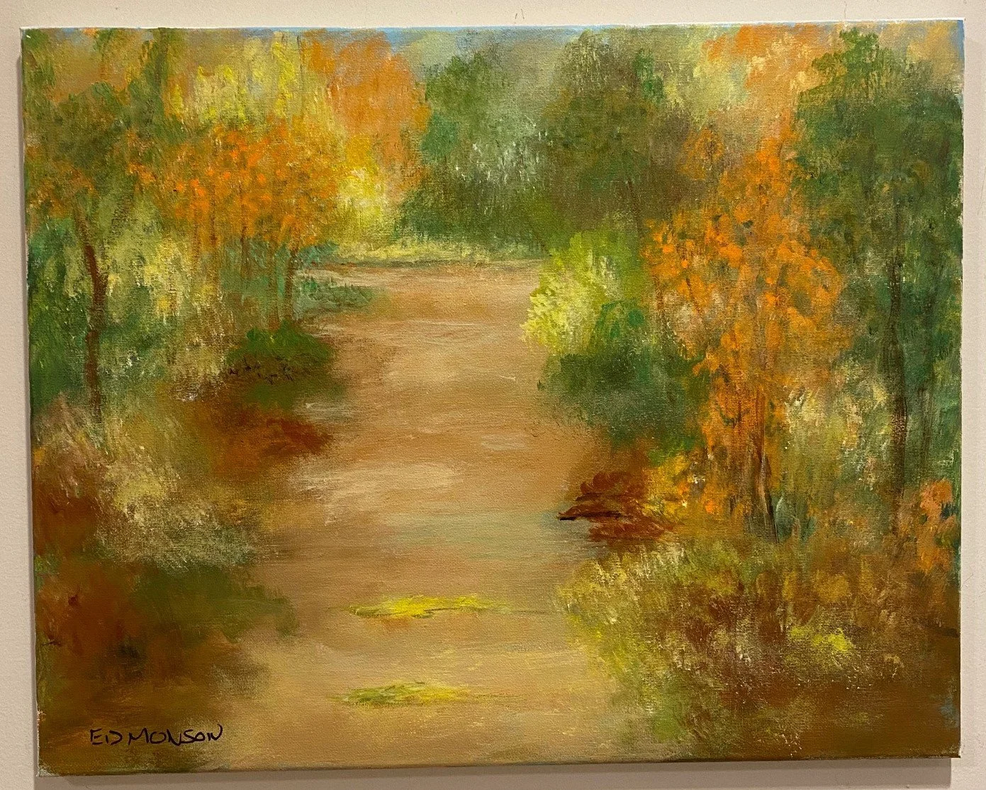 Beautiful Fall Landscape Painting
