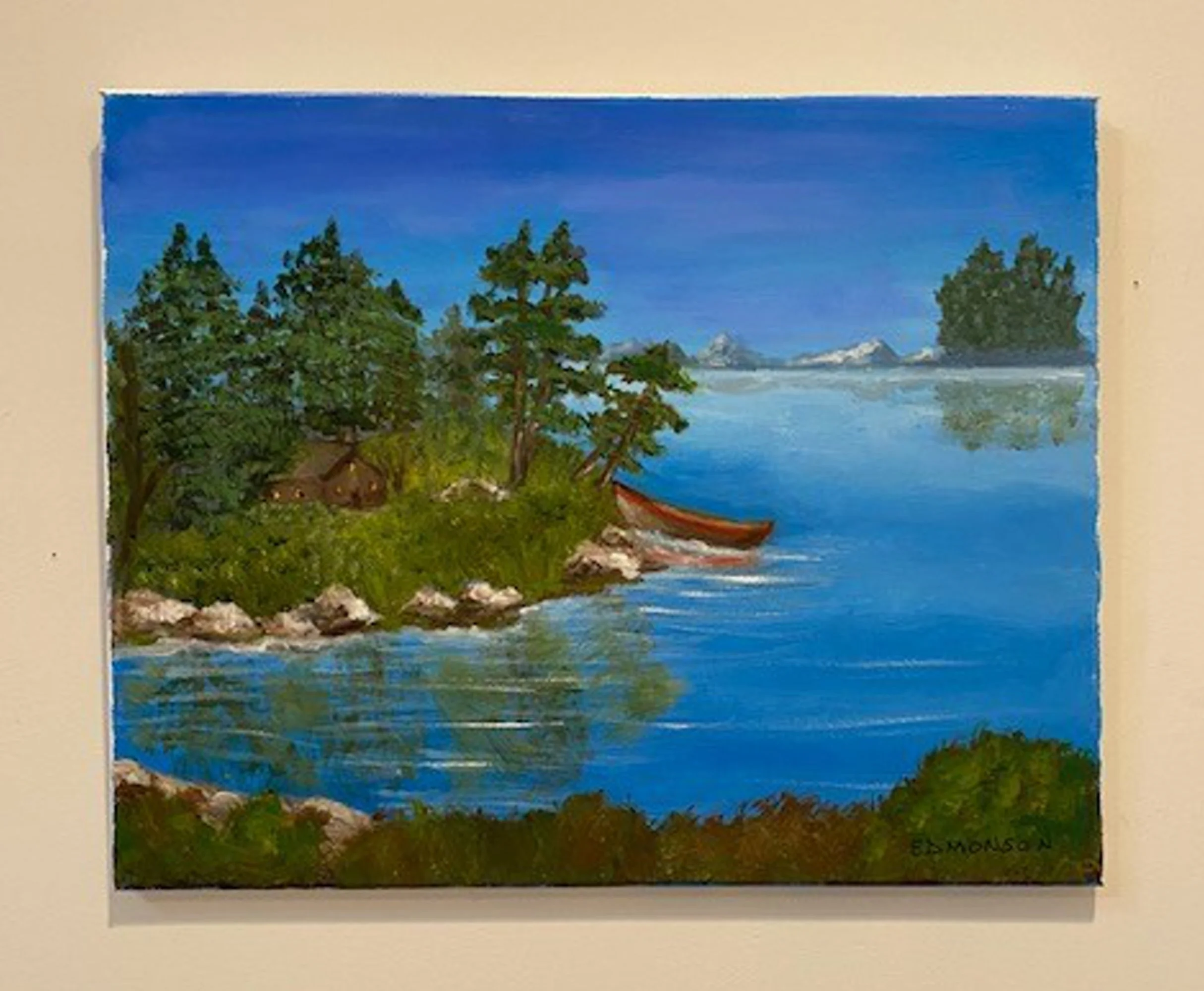 Beautiful, Original Landscape Painting by Sandra Edmonson