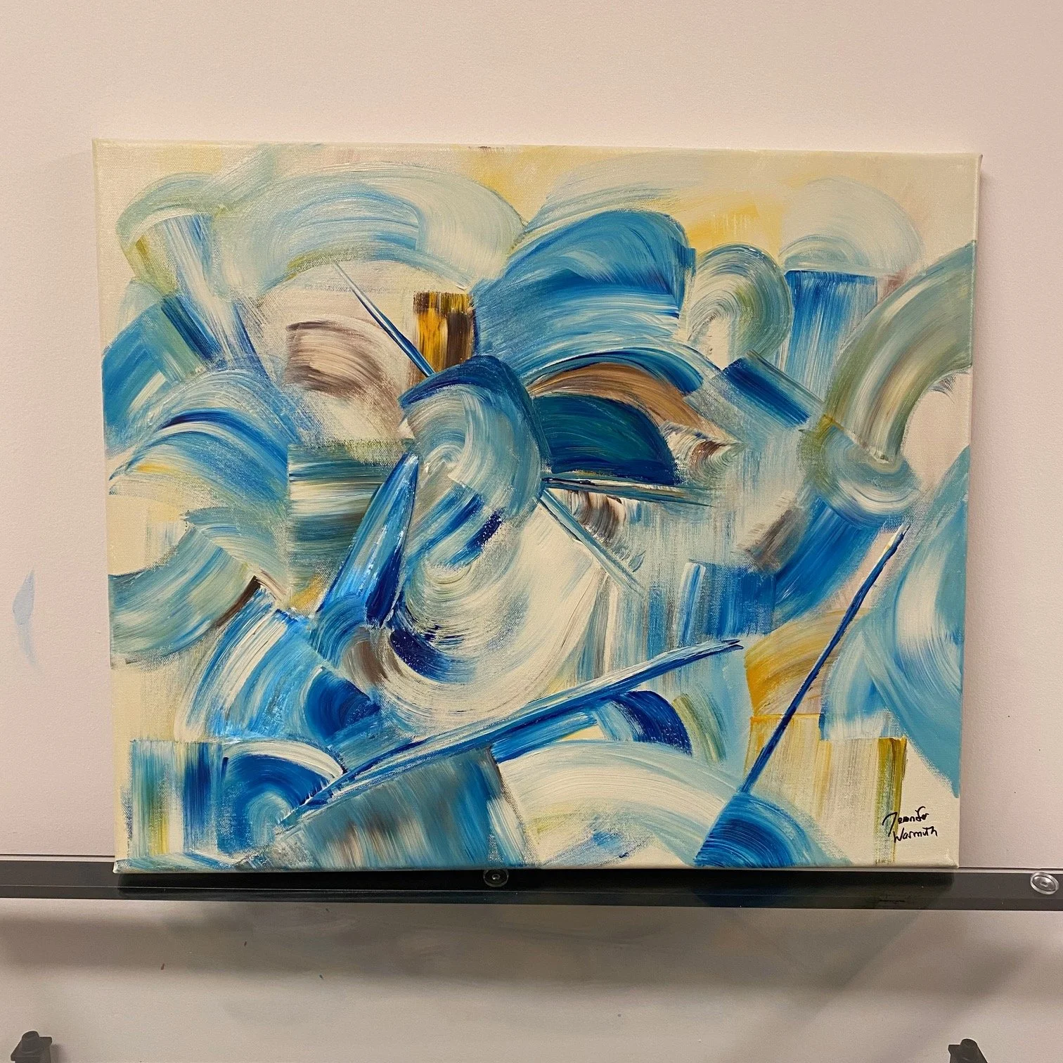 Beautiful Large Original Abstract Painting