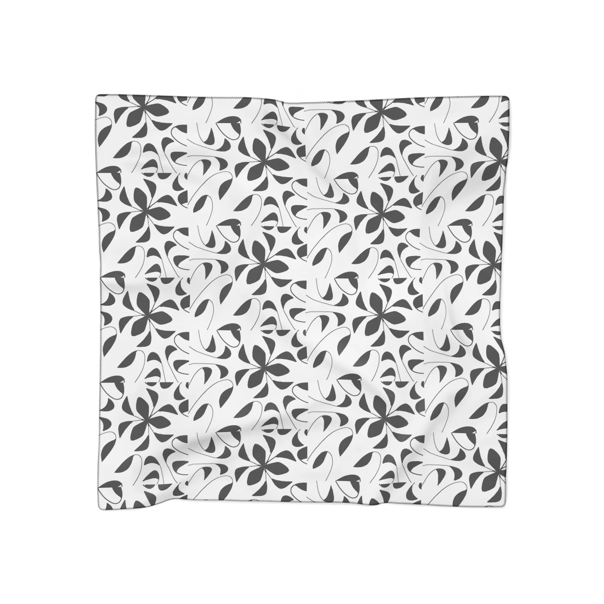 Beautiful Original Floral Design Art Scarf