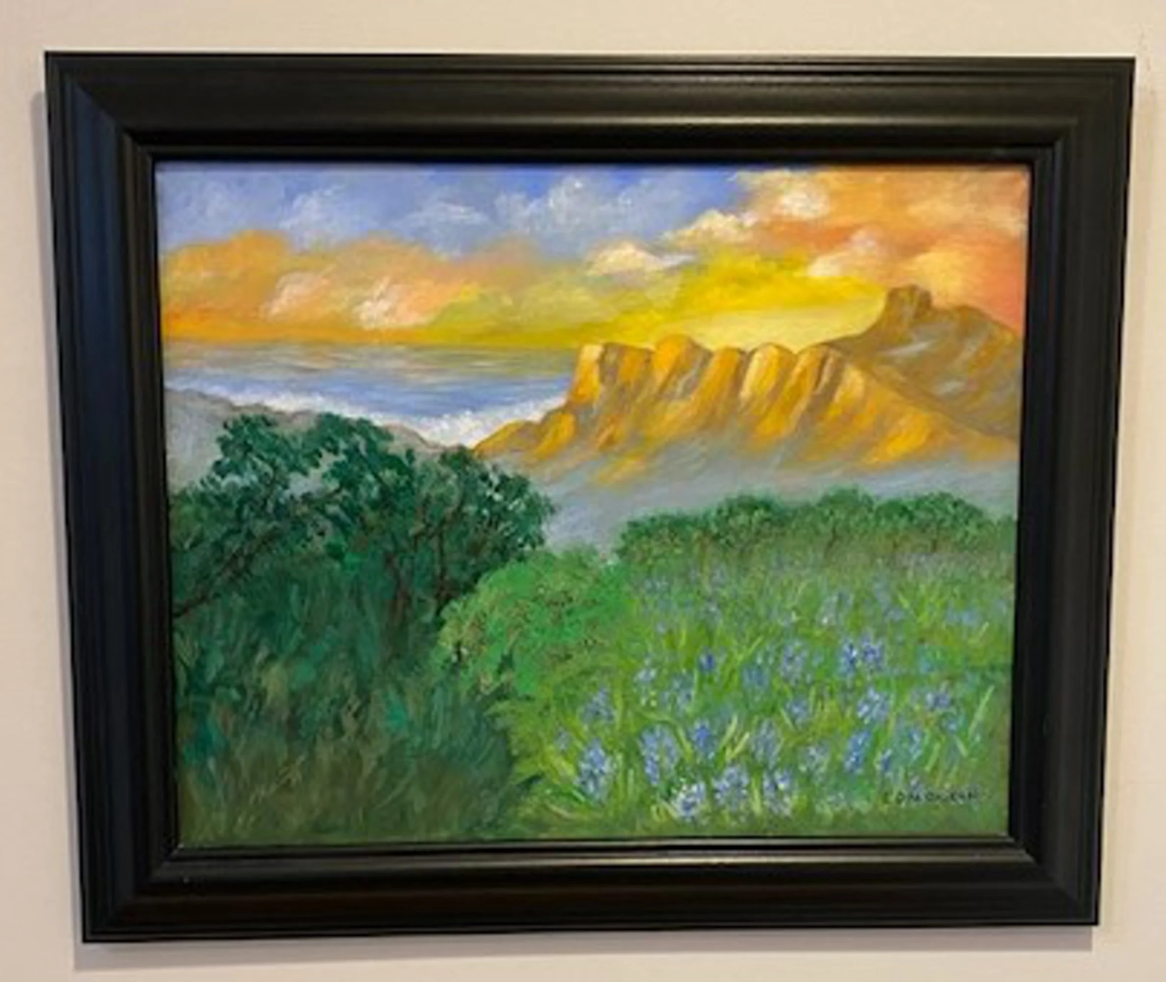 Beautiful, Original Landscape Painting Unframed