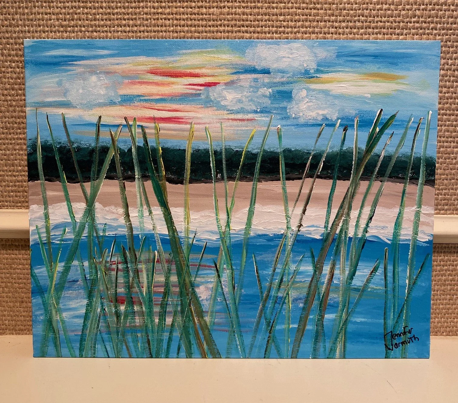 Beautiful, Original Painting "Beautiful View"