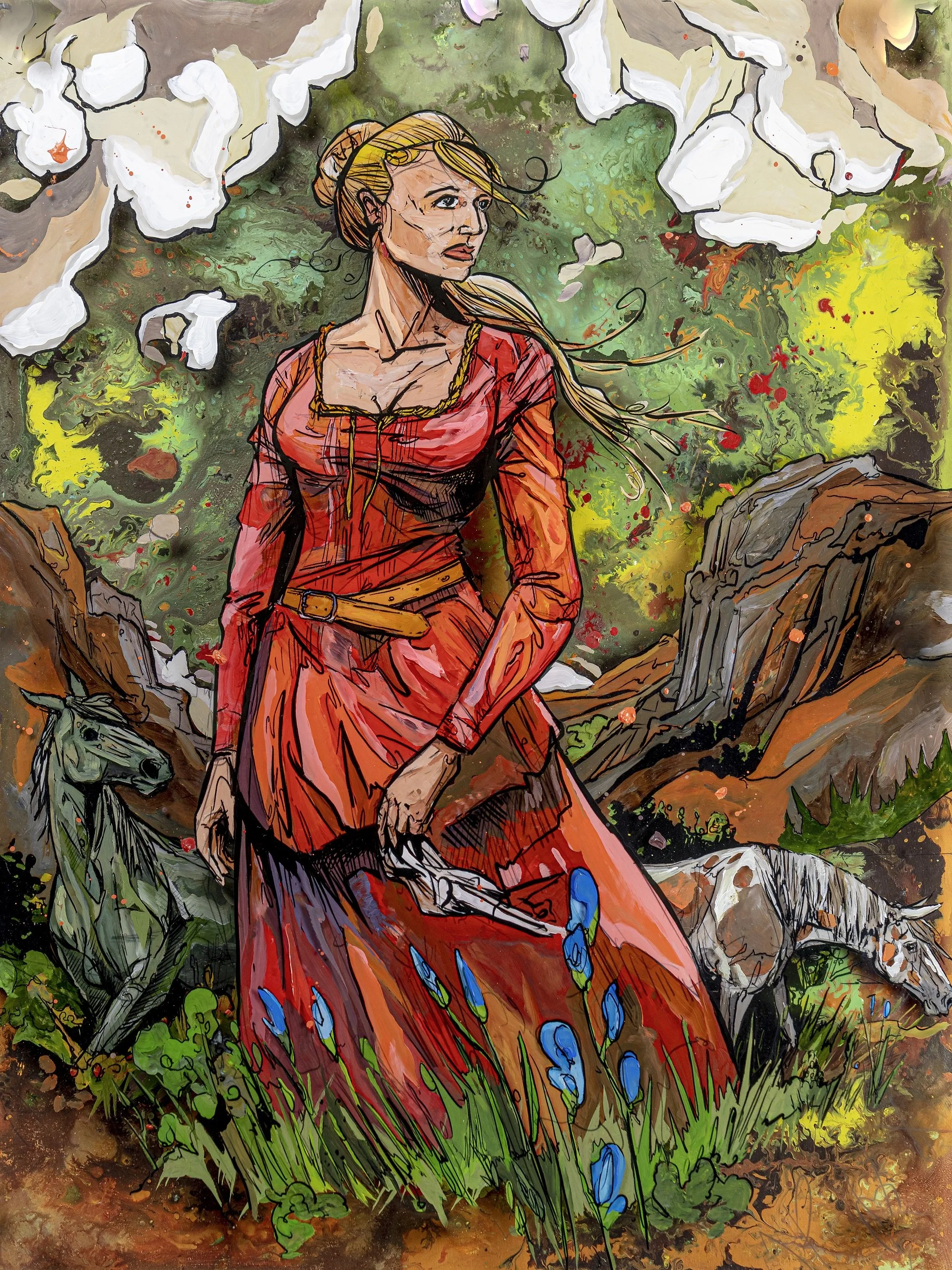 Longing (Paper Print)