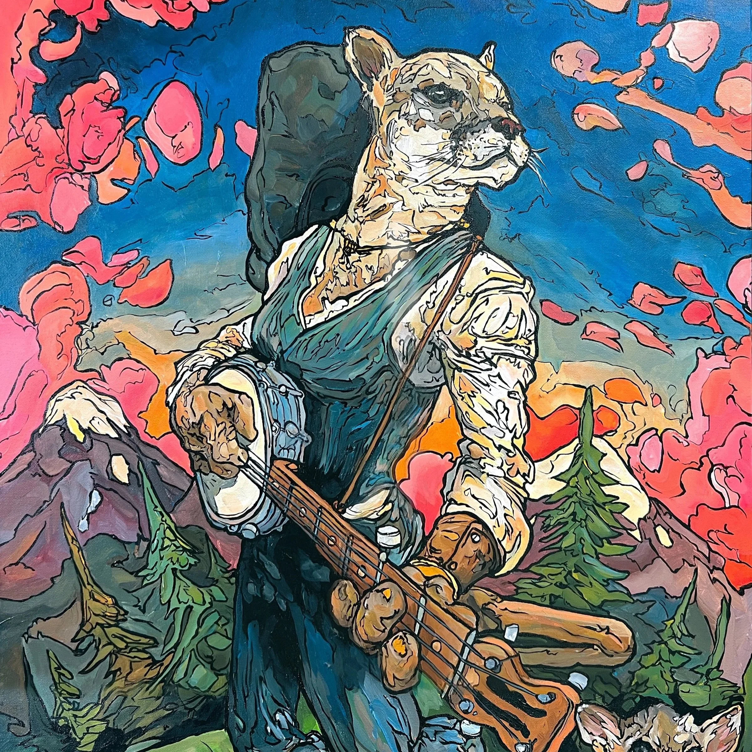 Lioness (Paper Print)