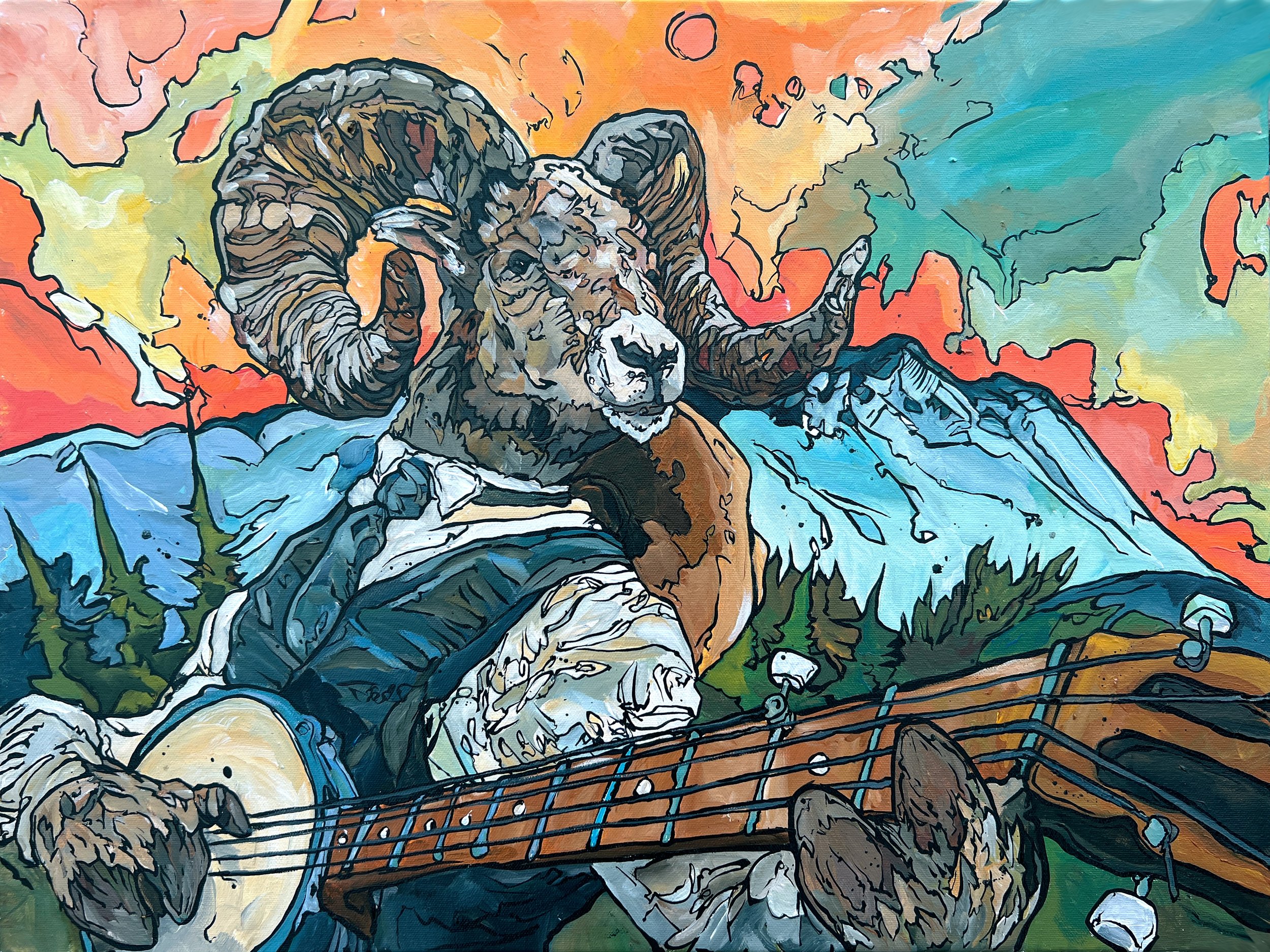 Bighorn (Paper Print)