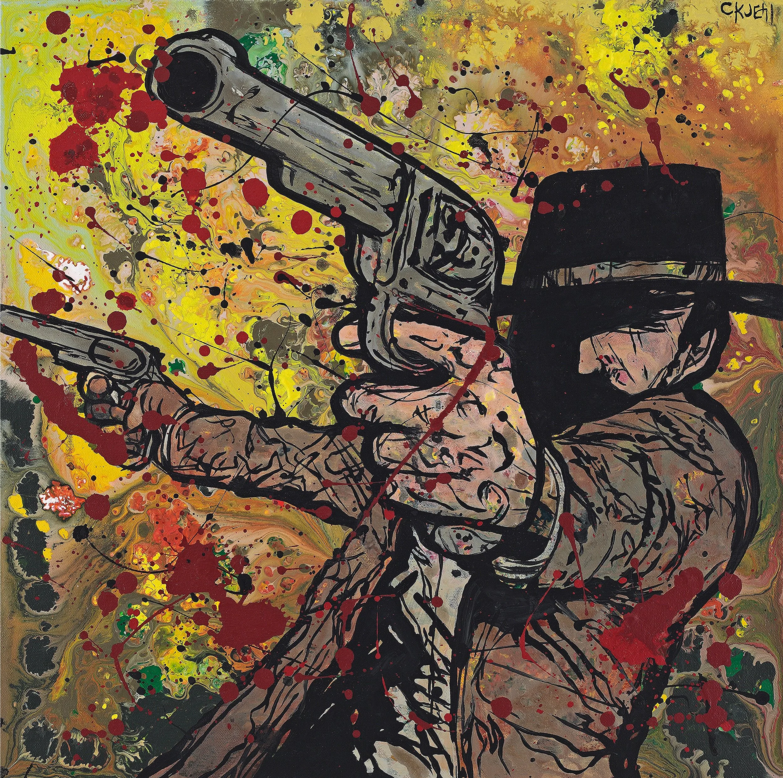 Quick Draw (Paper Print)