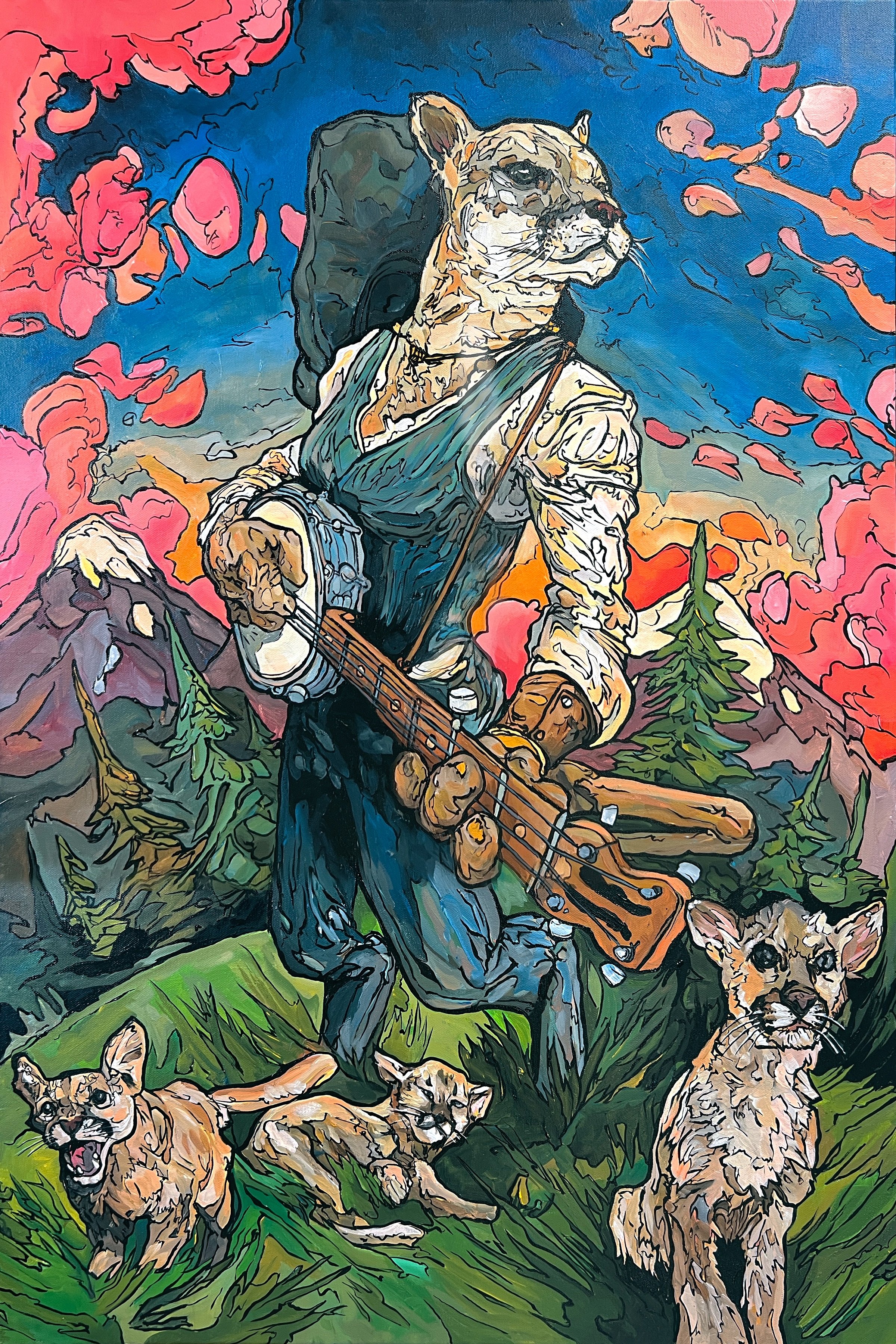 Lioness (Paper Print)