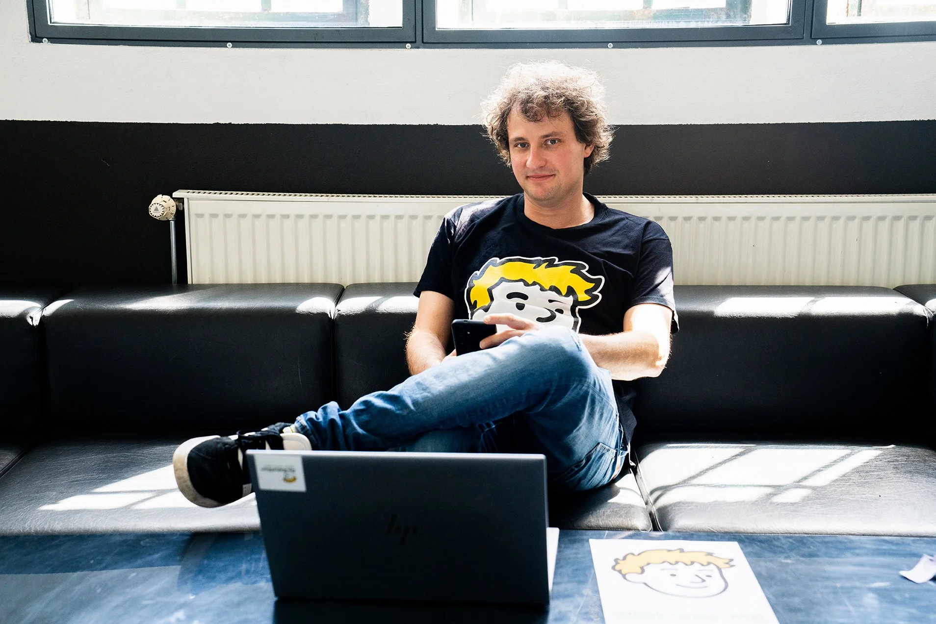 Michael Schmelcher kommuniziert mit Unternehmen für Consulting