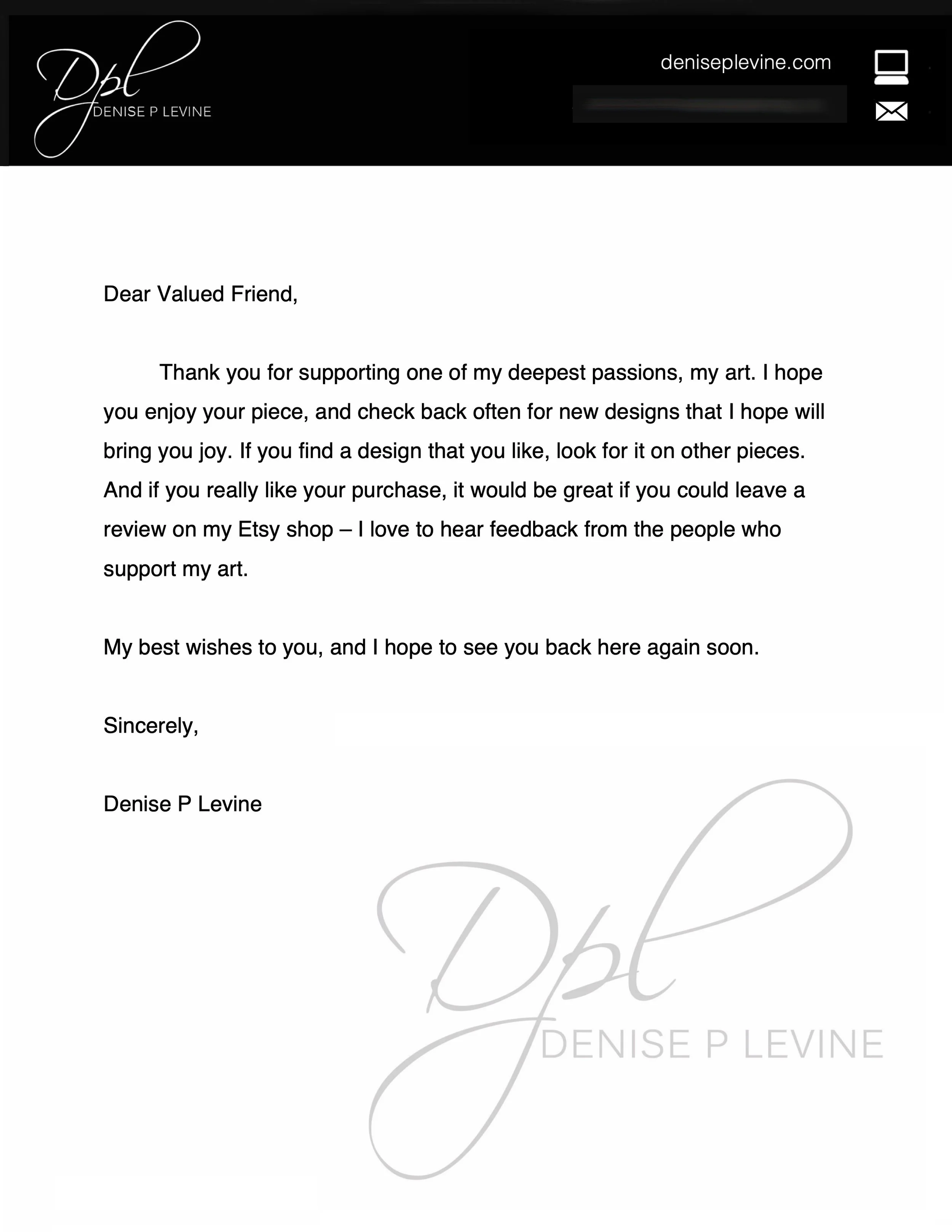 DPL Letterhead – Variation 1