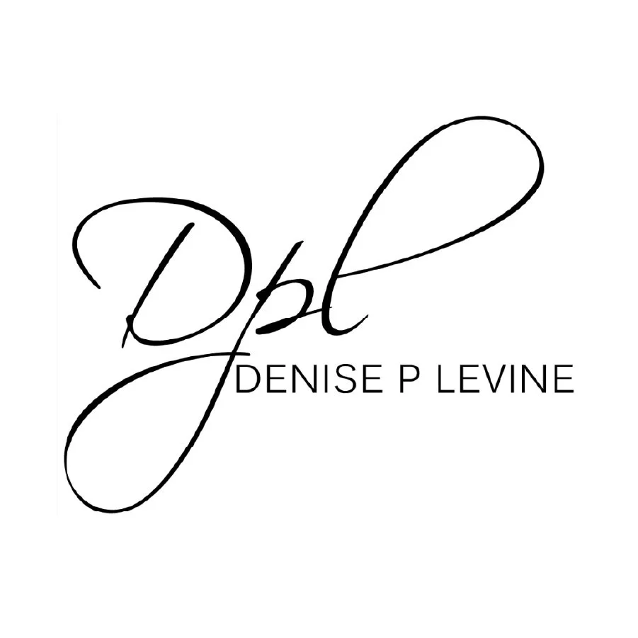 Elegant logo featuring the initials 'DPL' in cursive script with the full name 'Densie P Levine' underneath.