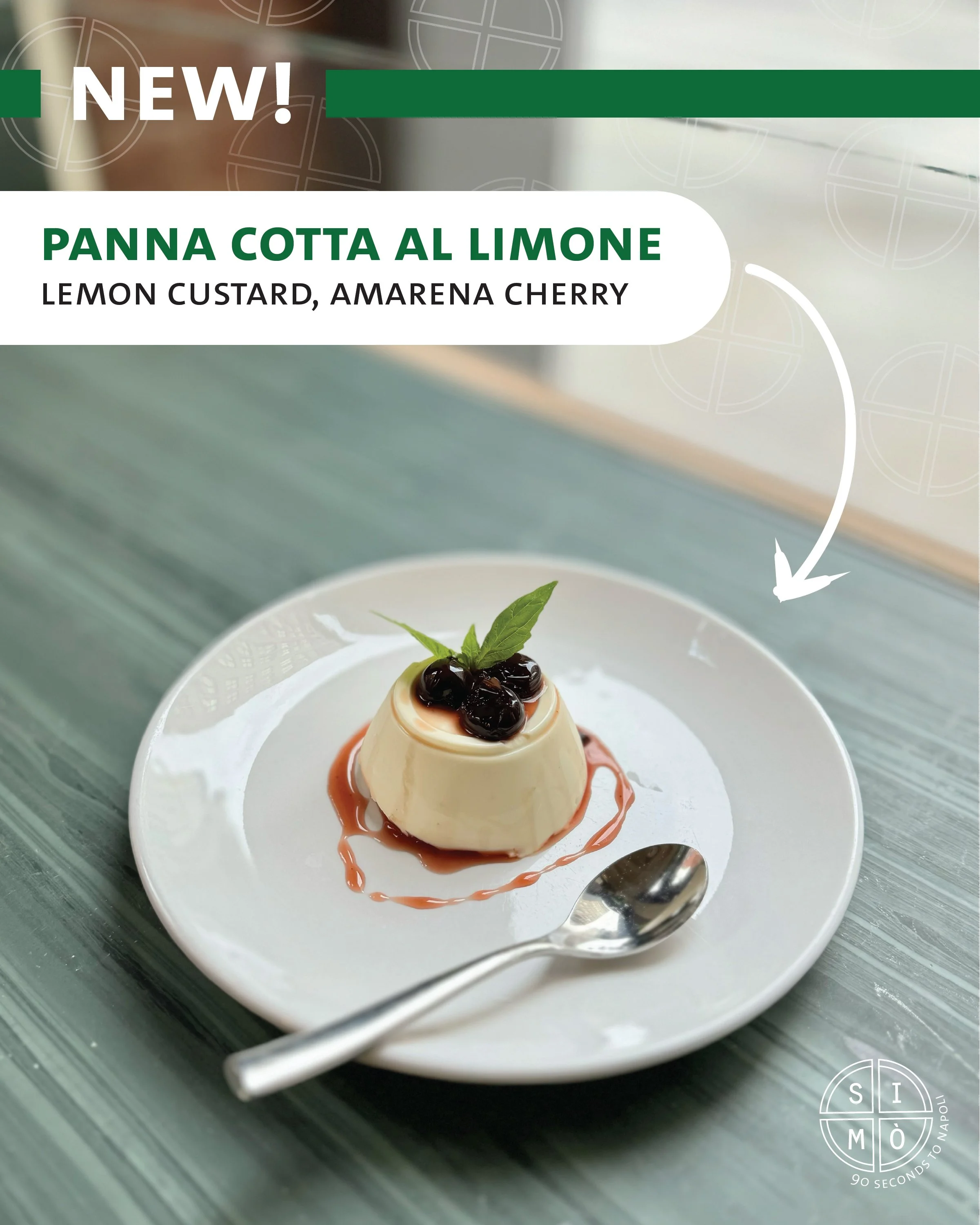 'New Menu Item' digital graphic