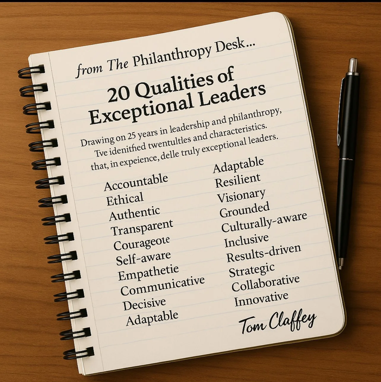The Philanthropy Desk is a thought leadership platform that curates trusted insight and actionable quidance, for nonprofit leaders, board members, and fundraisers.