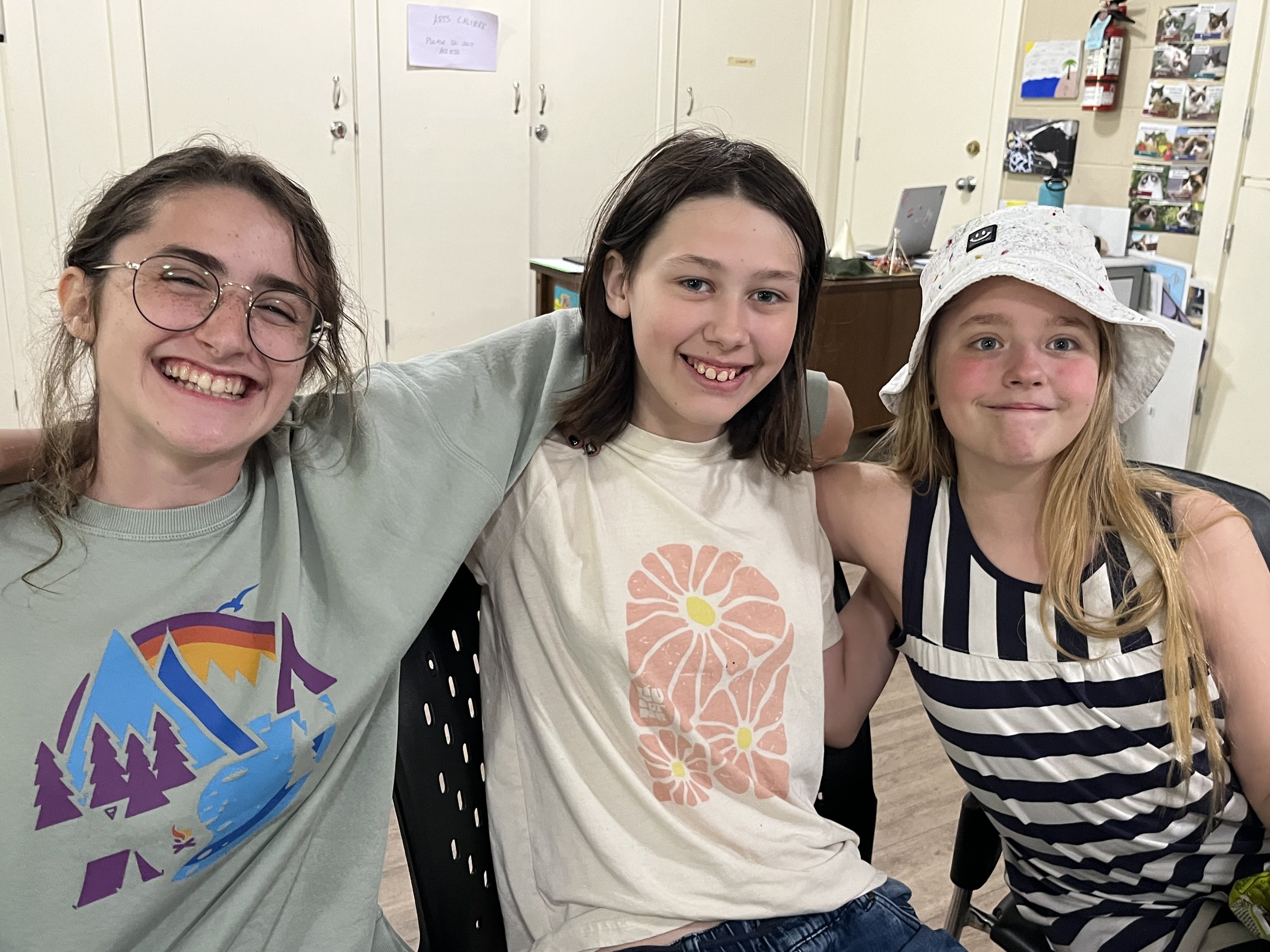 Students smiling together