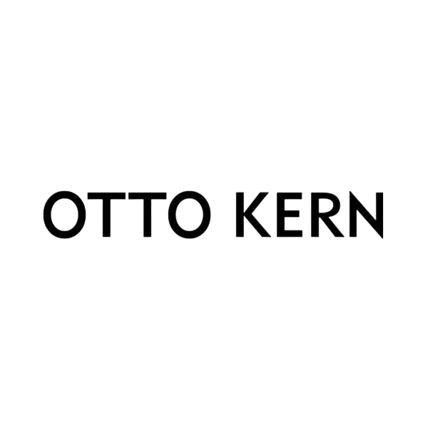 Das Bild zeigt ein schwarzes Logo mit einem stilisierten weißen Baum und dem Text 'OTTO KERN' darunter.