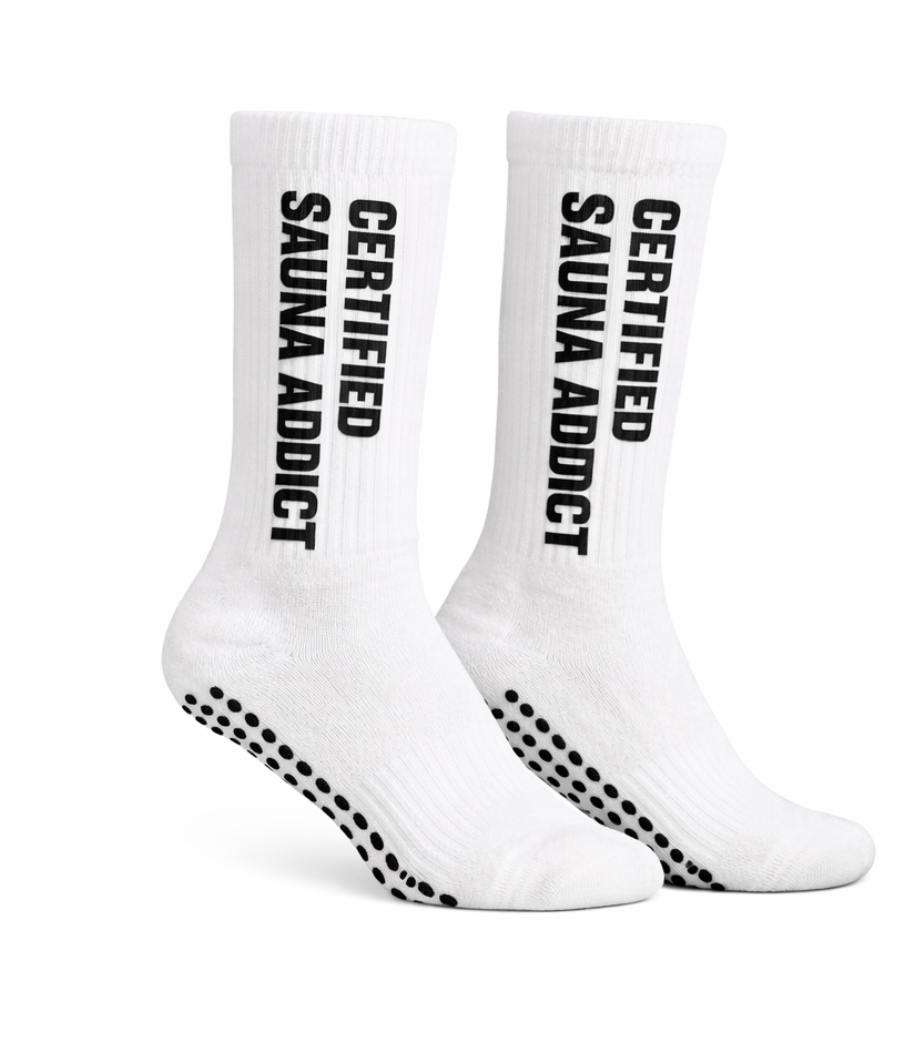 Certified Sauna Addict Socks