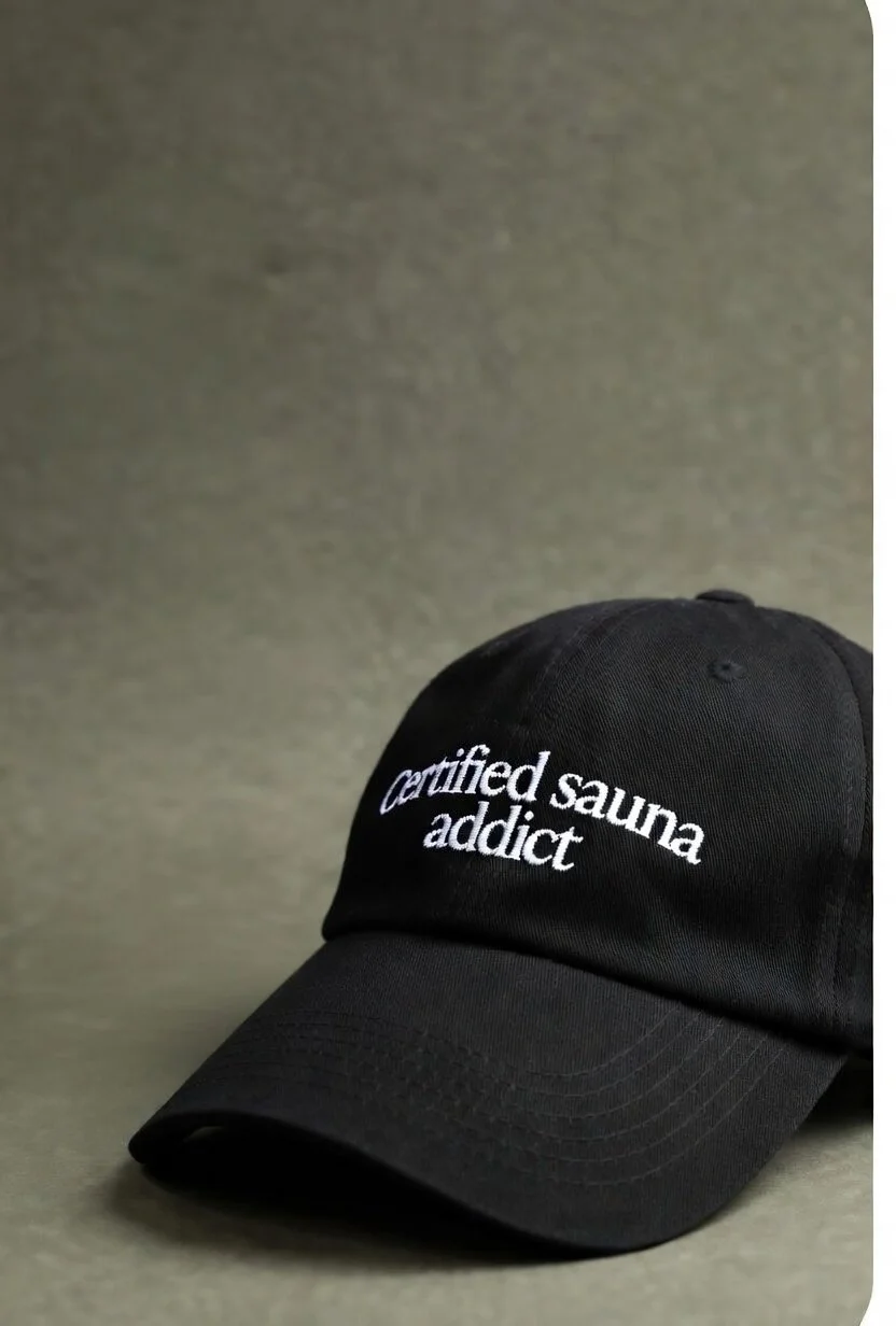 Certified Sauna Addict Cap