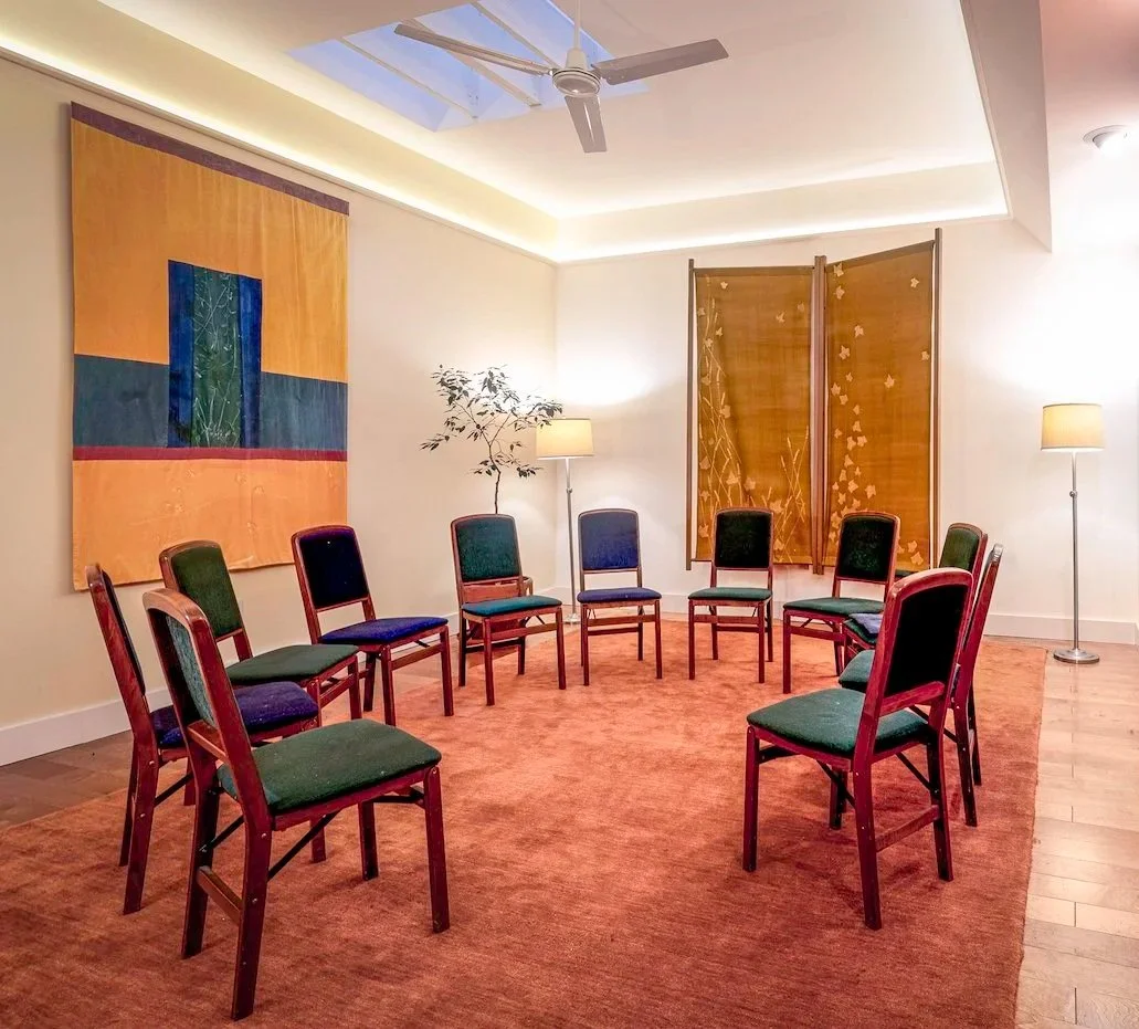 Gurdjieff Foundation of California preparation for group meeting.