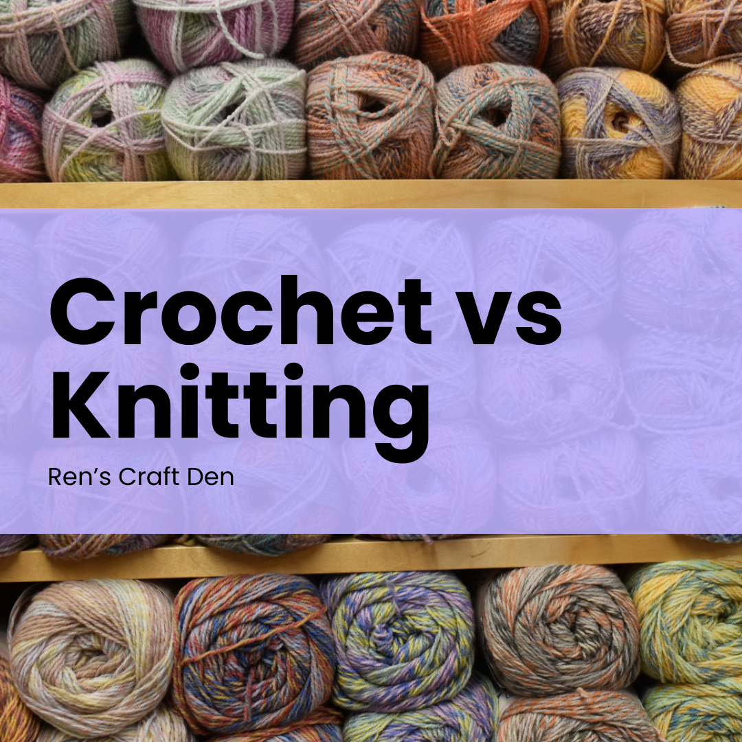 Crochet vs Knitting