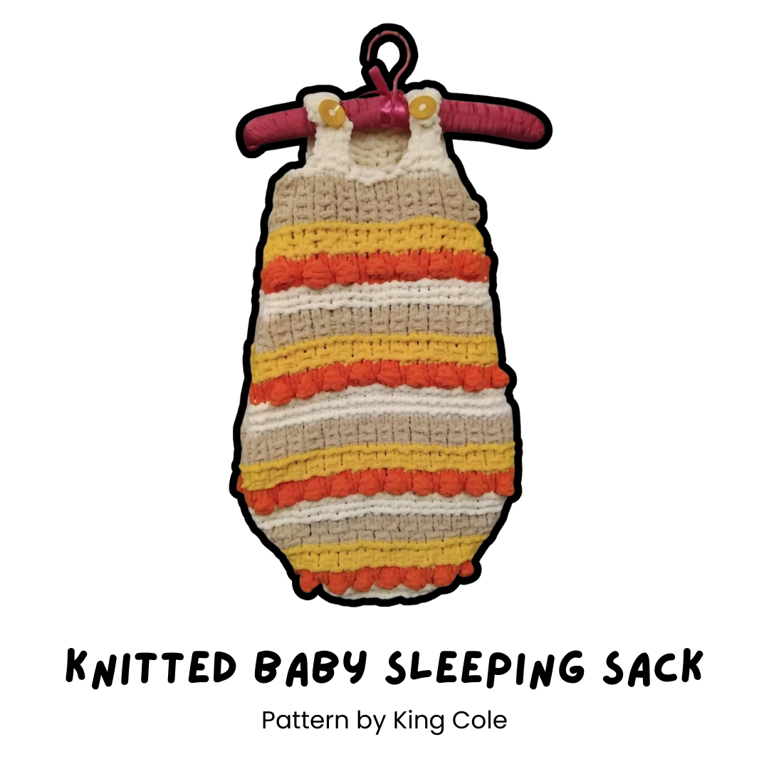 knitted baby sleeping sack king cole.png