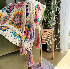 Granny Square Blanket