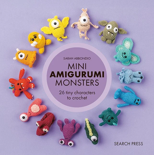 Mini Amigurumi Monsters by Sarah Abbondio