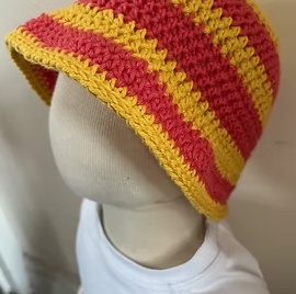 Striped Bucket Hat