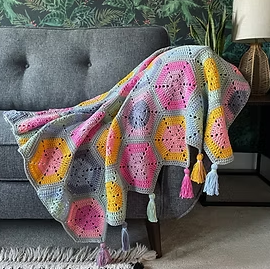 Springtime Hexi Blanket