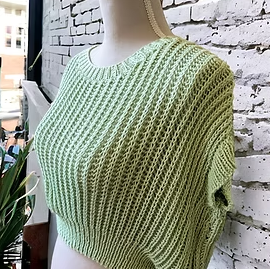 Ribbed Cropped Top