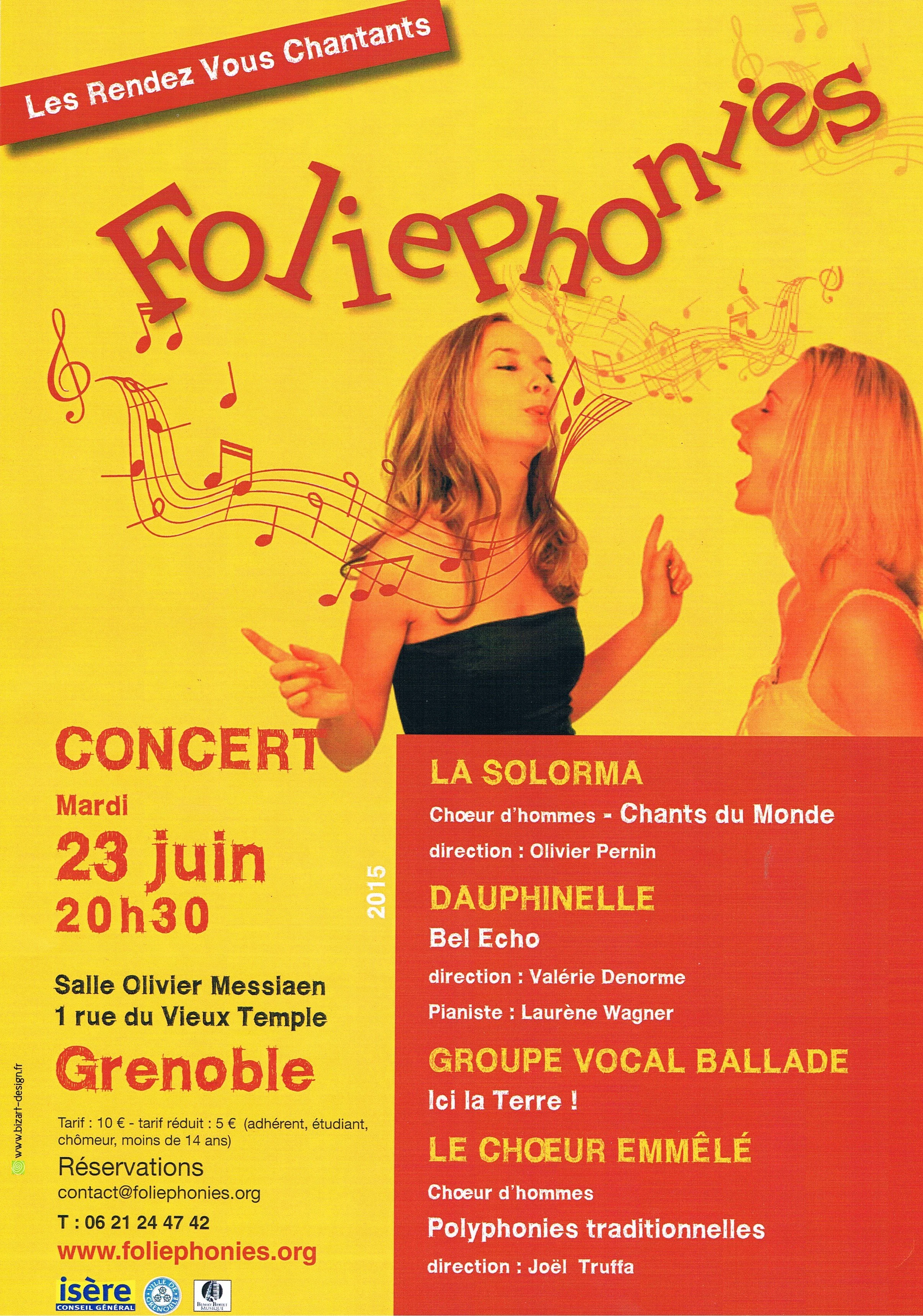 Concert Foliephonies