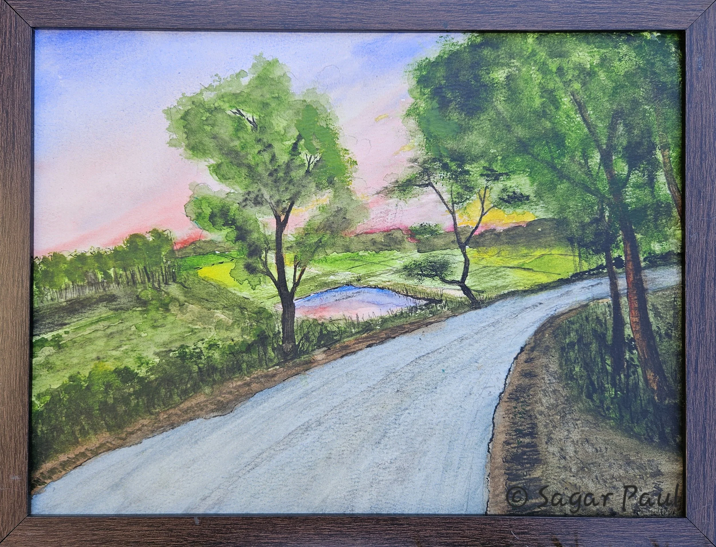 

Original Painting by Sagar Paul

Watercolor on Paper

9 x12 In 140 lb, 300GSM Cold Press Paper