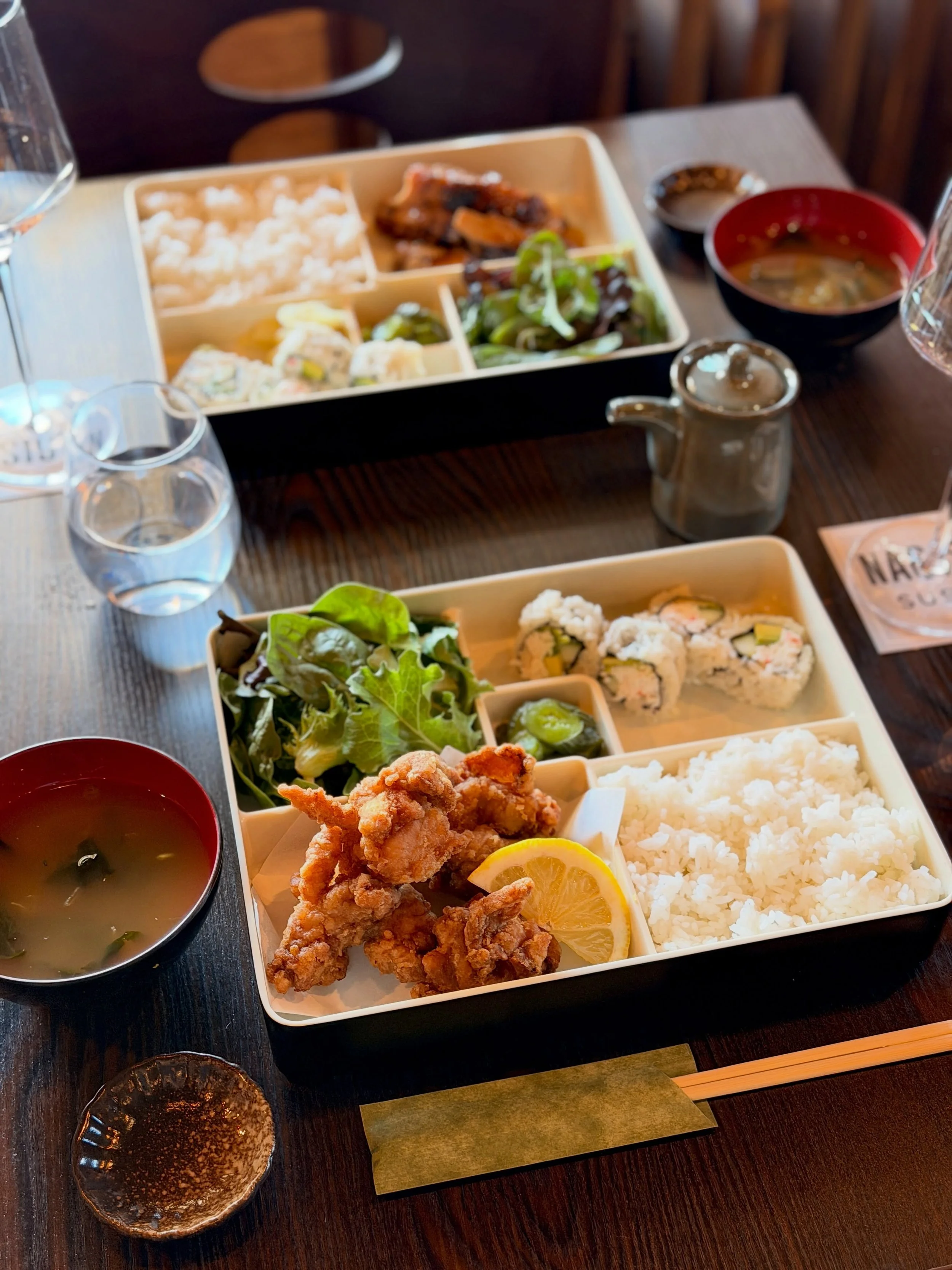 NOW OPEN FOR LUNCH. Fri-Sat-Sun
Stop by for some weekend lunch sets⚡️

Lunch Specials: 
Grilled Fish Sets, Sushi Set, Rolls Set, Teriyaki Chicken Set, Tempura Set, and so much more.

#pointlomaeats #sandiegosushi #nagisasushi