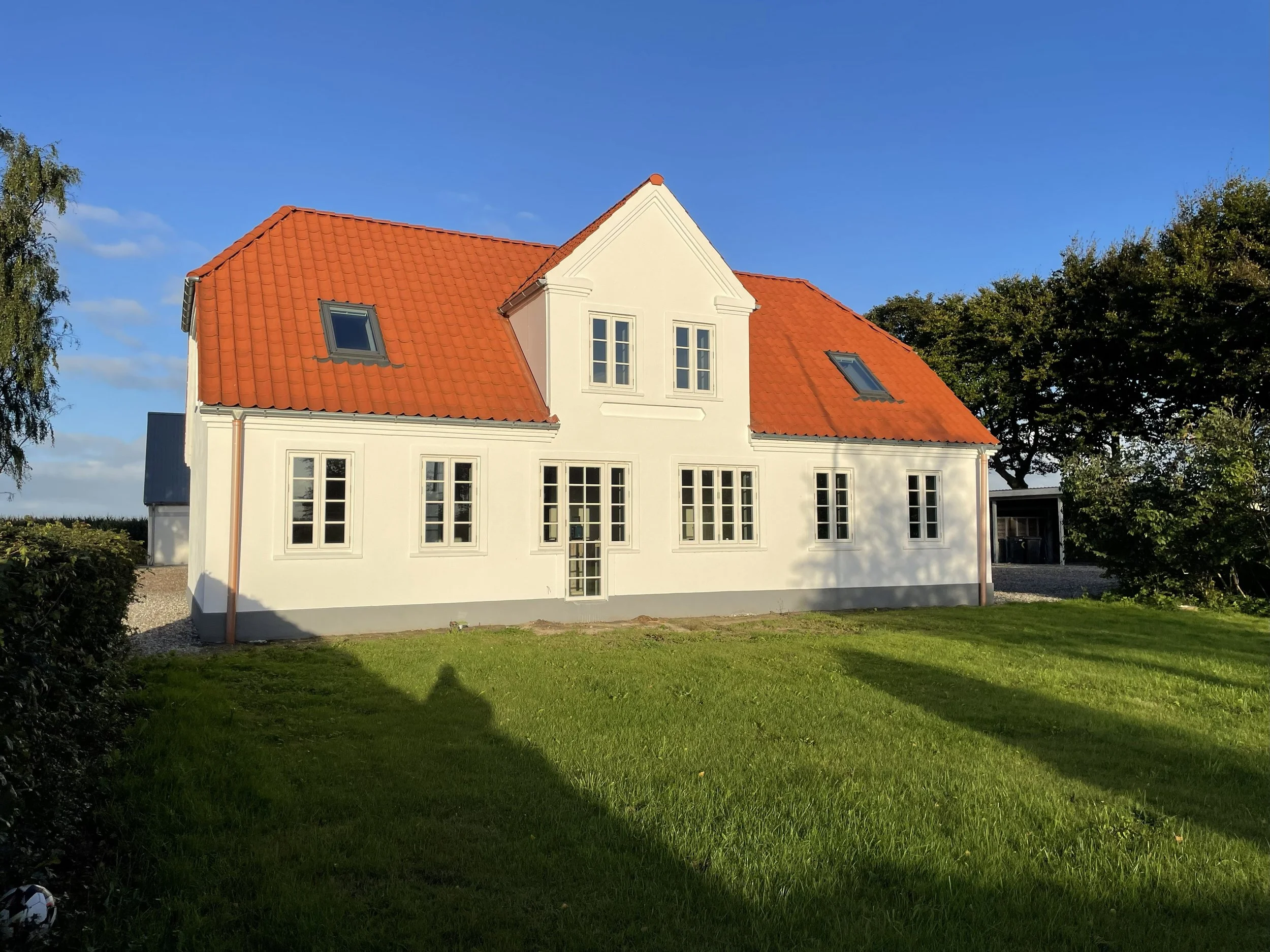 Projekt tagrenovering på Markgaarden