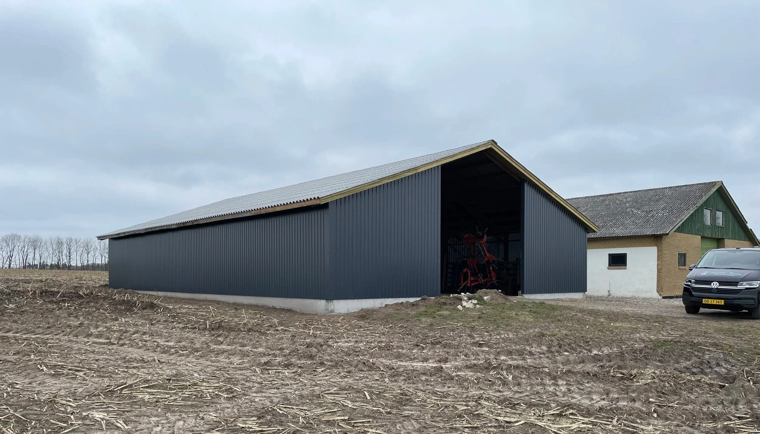 Facade renovering af halmlade