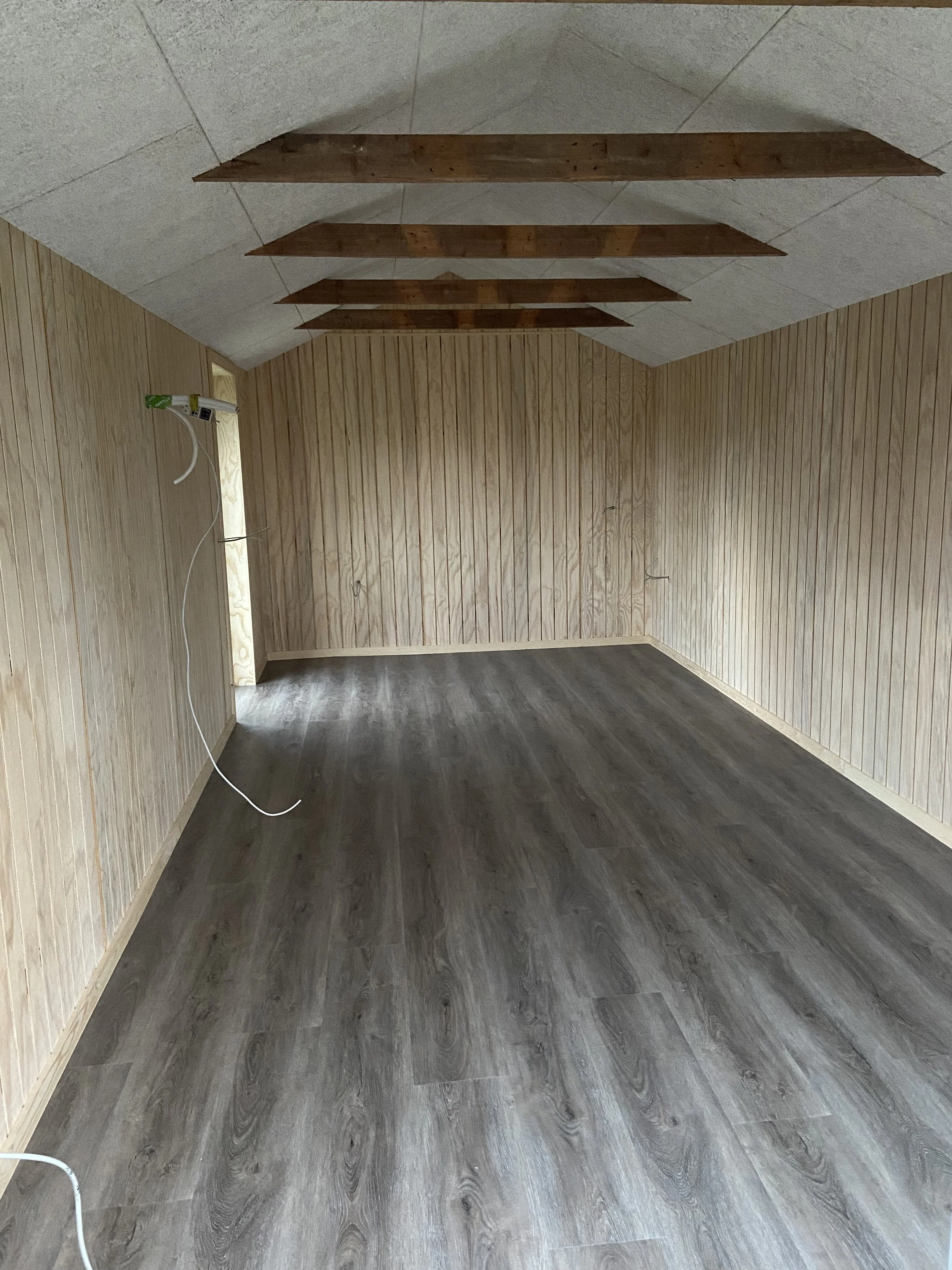 Det færdige resultat Indvendig.