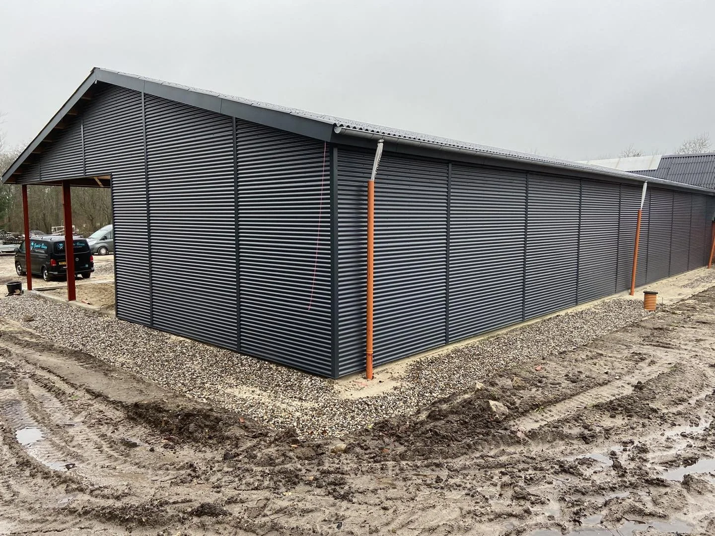 Facadebeklædning, med Areco VP Sinus 18/76