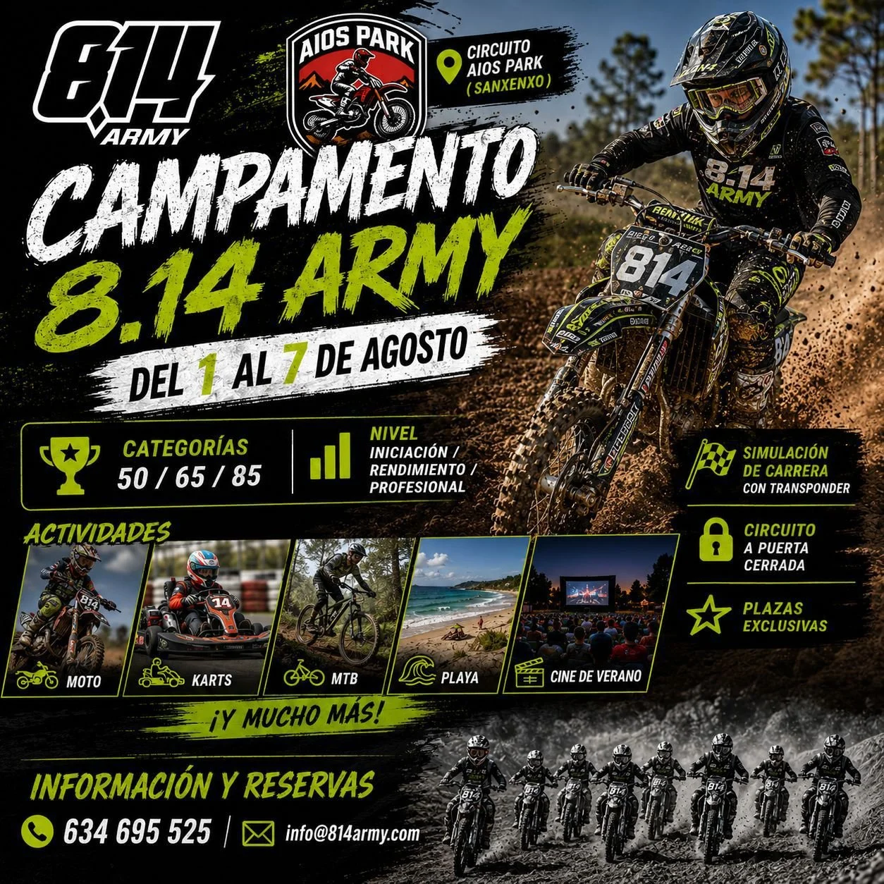 Campamento 8.14 Army Sanxenxo - 1 al 7 agosto
